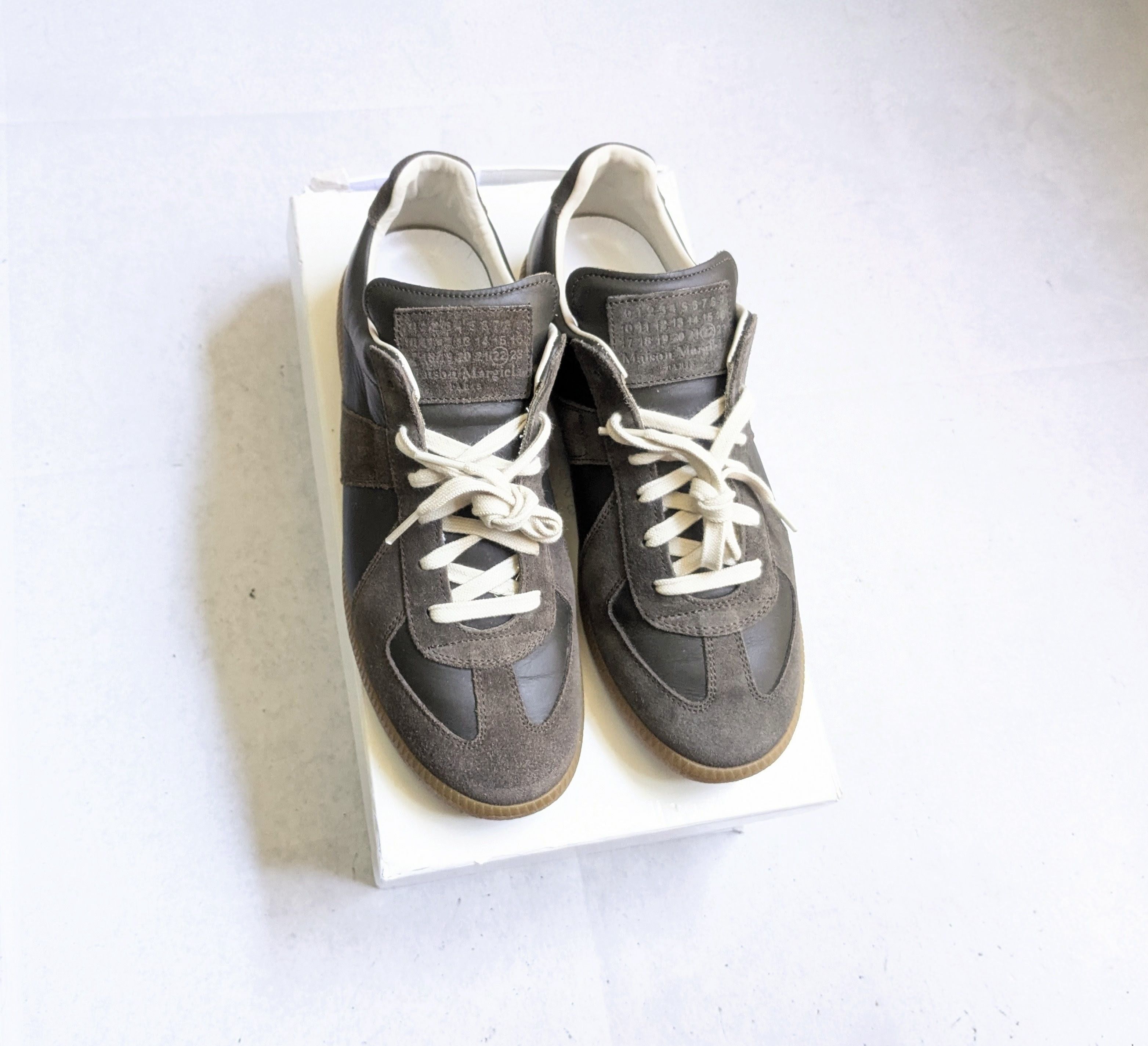 Maison Margiela Replica GAT Sneakers Olive Green 9 42