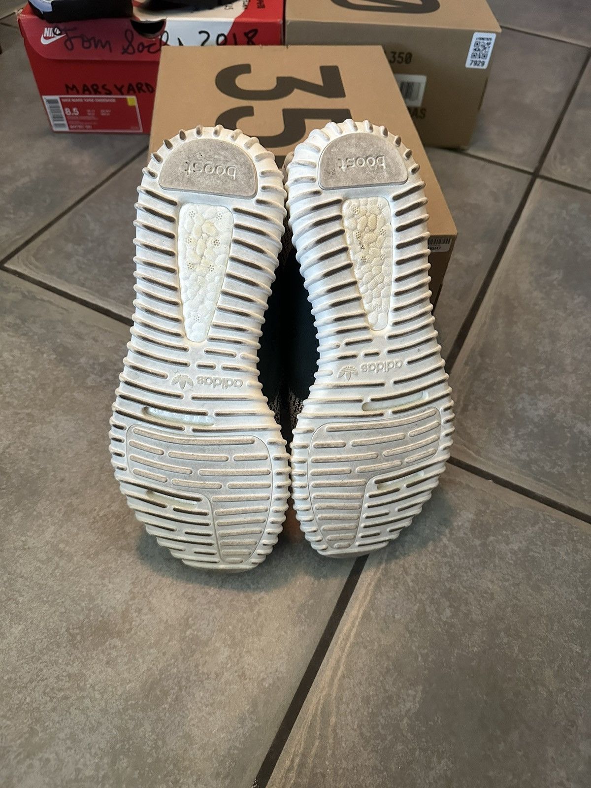 Adidas × Kanye West × Yeezy Yeezy 350 Turtle Dove Size US 8.5 / EU 41-42 - 6 Thumbnail