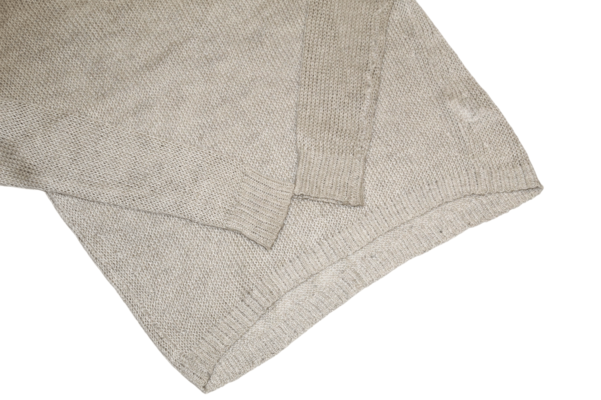 Japanese Brand PLST co. Issey Miyake Mix Linen Knit Hercules Sweater Size M / US 6-8 / IT 42-44 - 6 Thumbnail