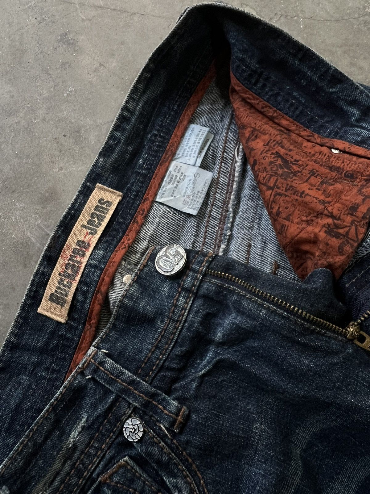 Japanese Brand Buckaroo Jeans Size US 33 - 8 Thumbnail