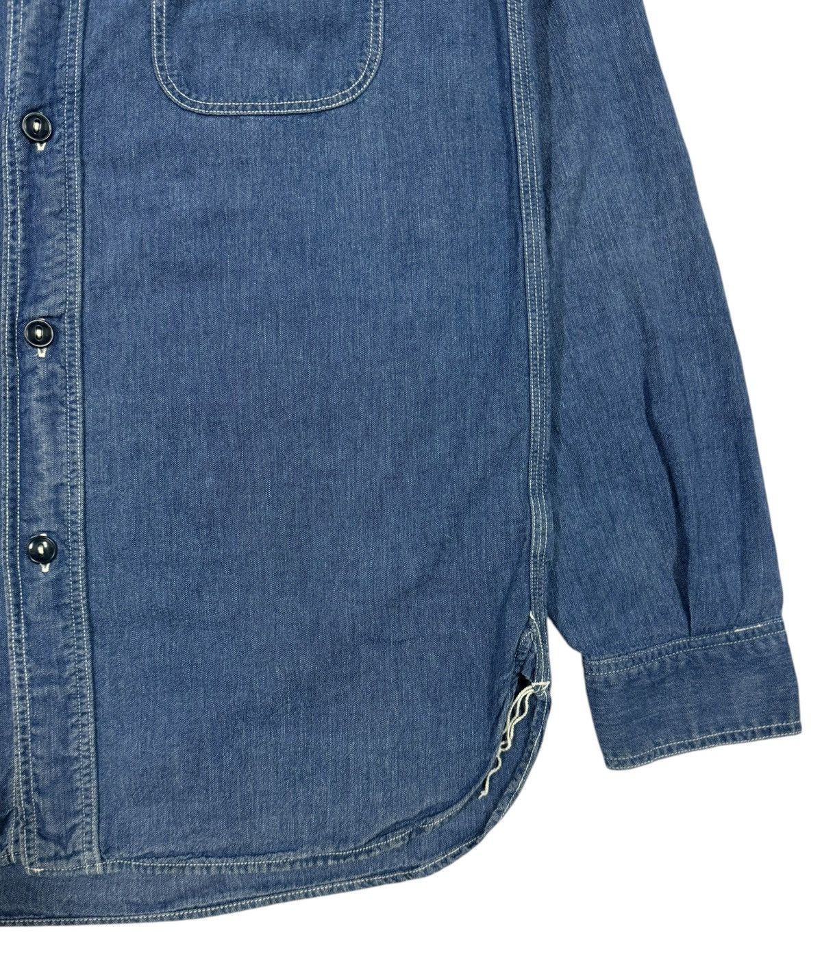 Orslow Orslow Ww11 Usn Inspired Chambray Blue Button Ups Size US S / EU 44-46 / 1 - 8 Thumbnail