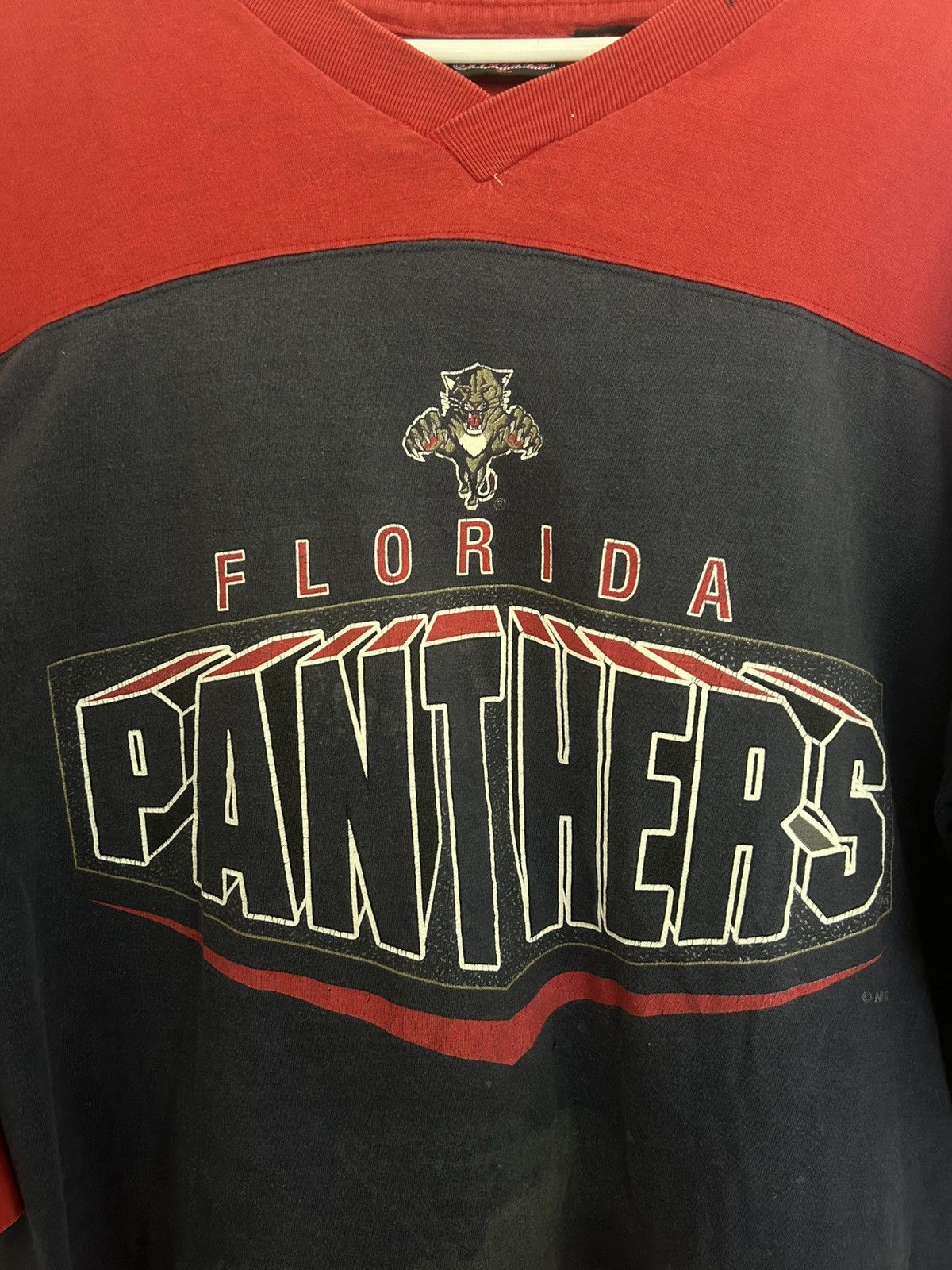 Vintage Vintage Florida Panthers NHL Jersey Longsleeve Size US L / EU 52-54 / 3 - 4 Thumbnail