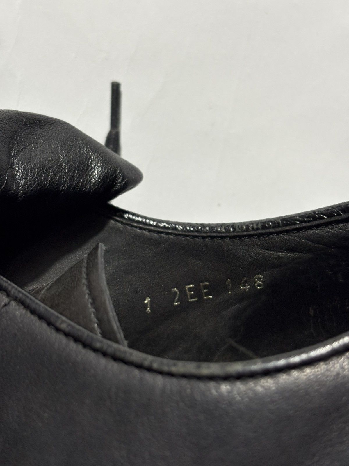 Prada PRADA BRUSHED LEATHER DERBY SHOES Size US 11 / EU 44 - 11 Thumbnail