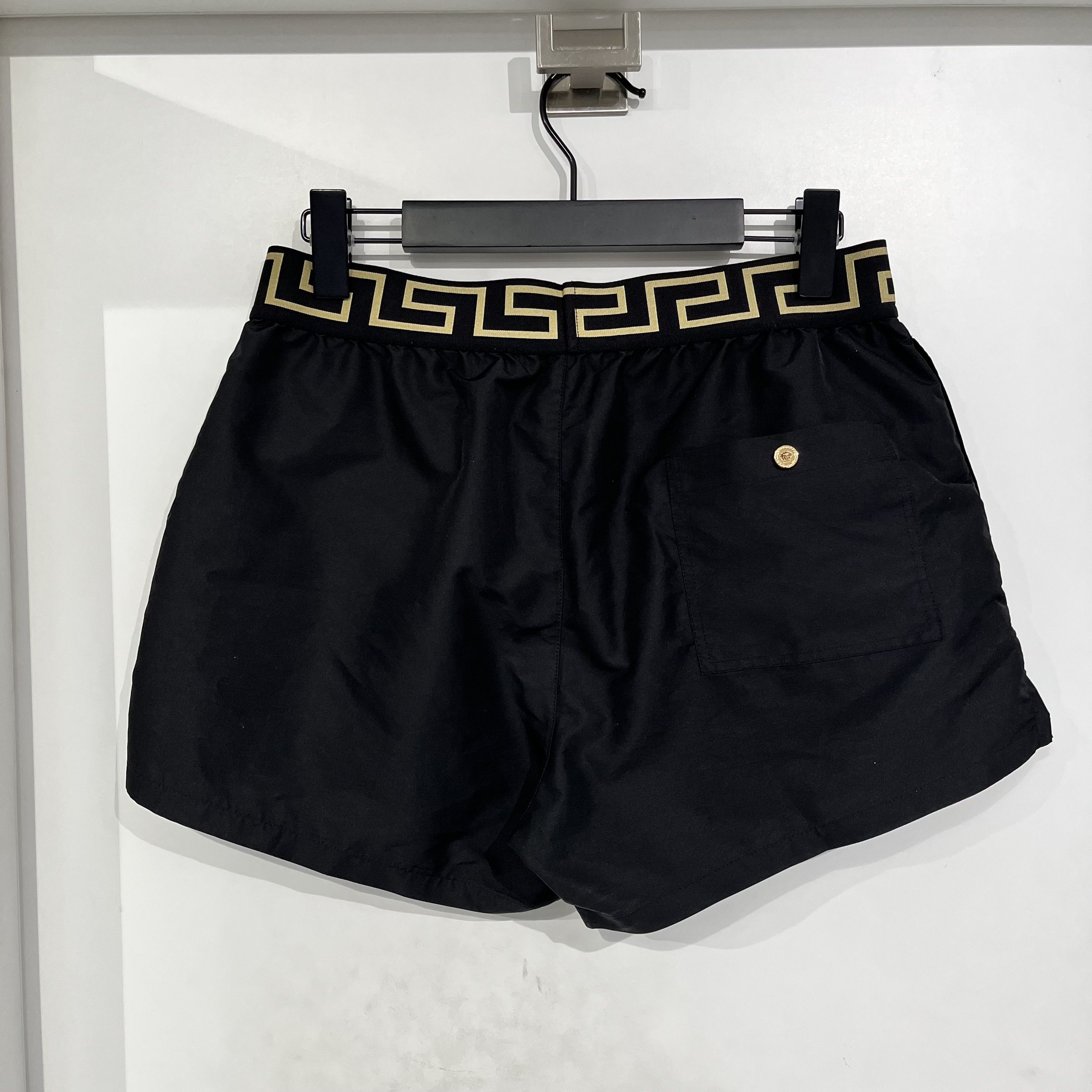 Versace Versace Greca Border Swim Shorts Black Size US 32 / EU 48 - 2 Thumbnail