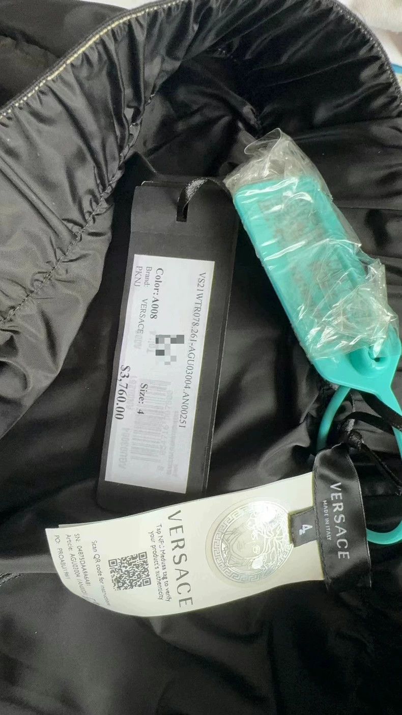 Versace Versace Greek back trimmed knit sweatpants Size US 32 / EU 48 - 4 Thumbnail
