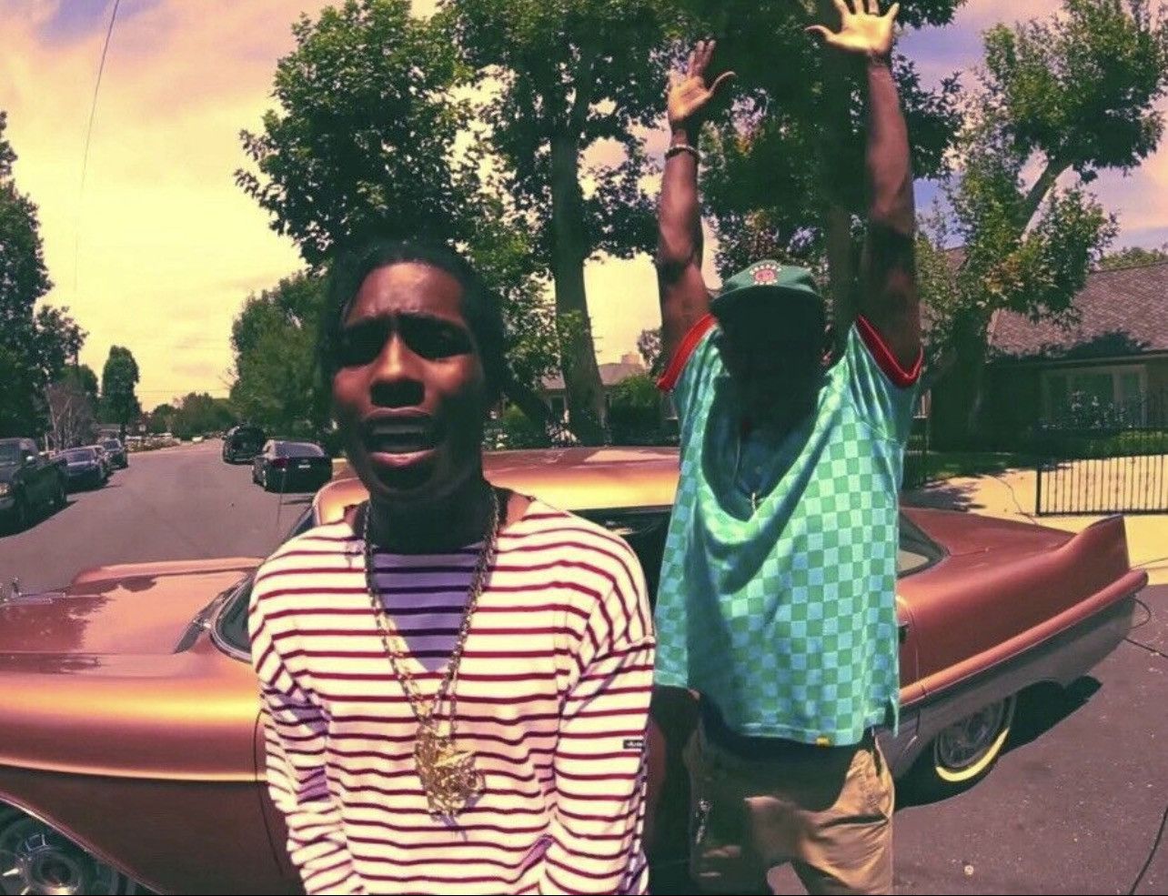 A$AP Rocky × Saint James × Vintage Saint James 2000s vintage ASAP Rocky style striped t-shirt Size XL / US 12-14 / IT 48-50 - 3 Thumbnail