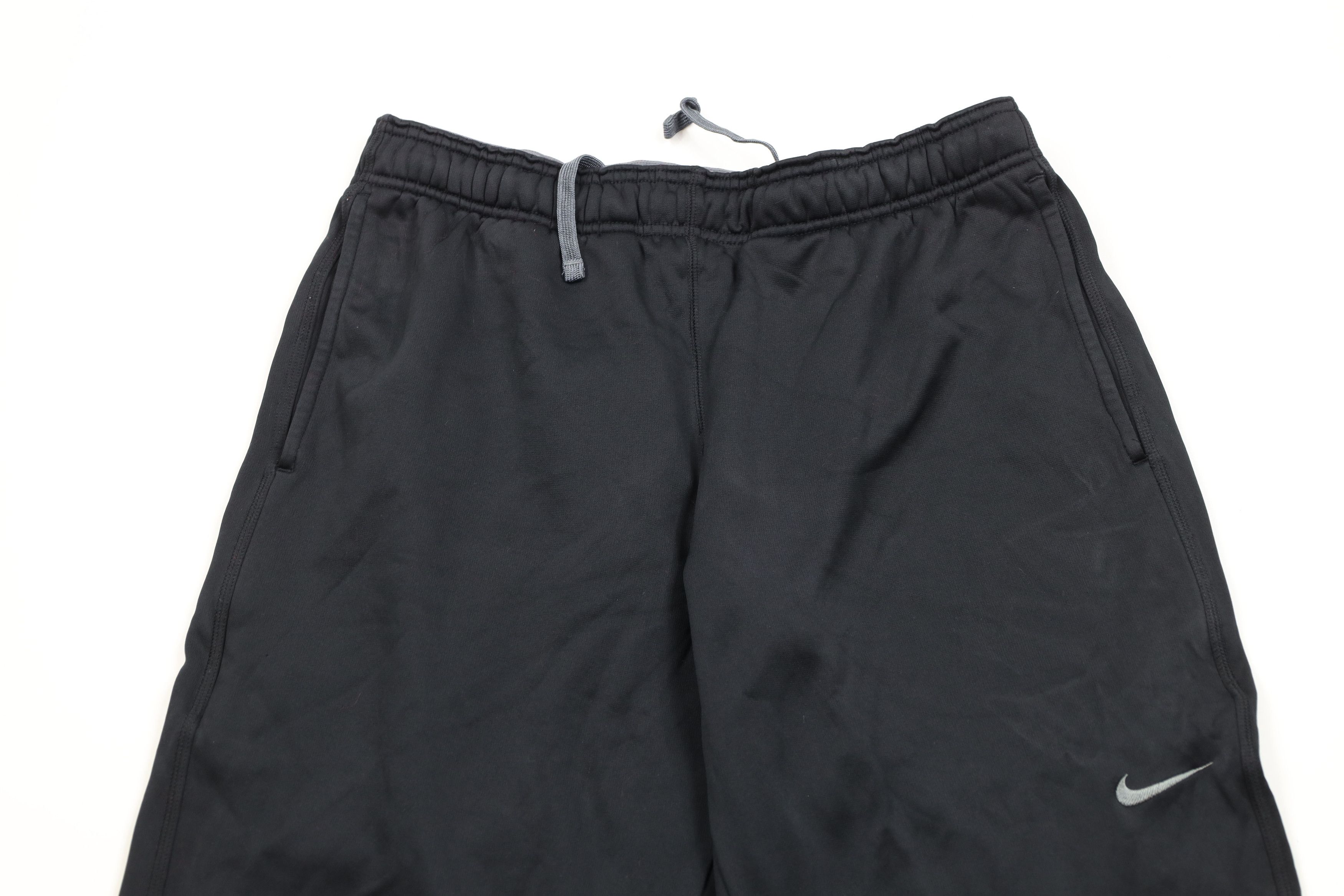Nike × Vintage Vintage Nike Travis Scott Mini Swoosh Wide Leg Sweatpants Size US 36 / EU 52 - 2 Thumbnail