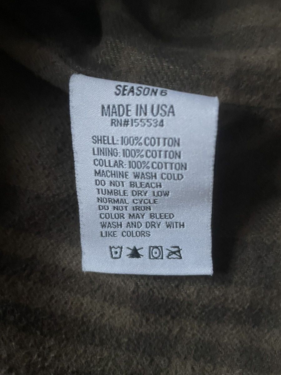 Yeezy Season 6 Faded Denim Work Jacket Size US S / EU 44-46 / 1 - 6 Thumbnail