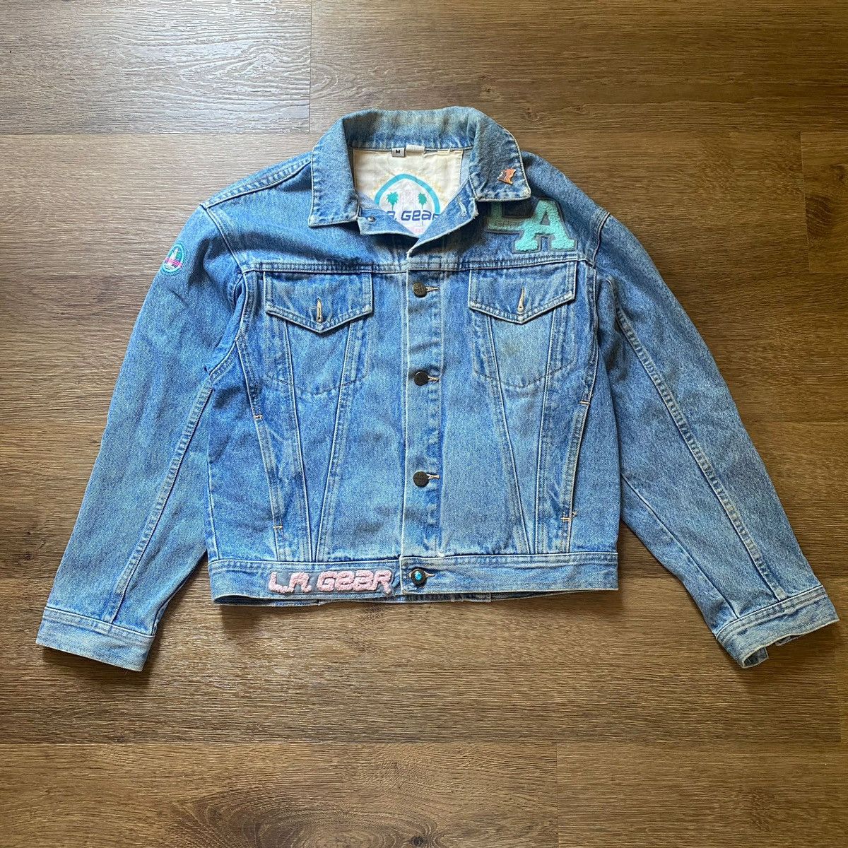 La Gear 90’s L.a. Gear Denim Jacket 