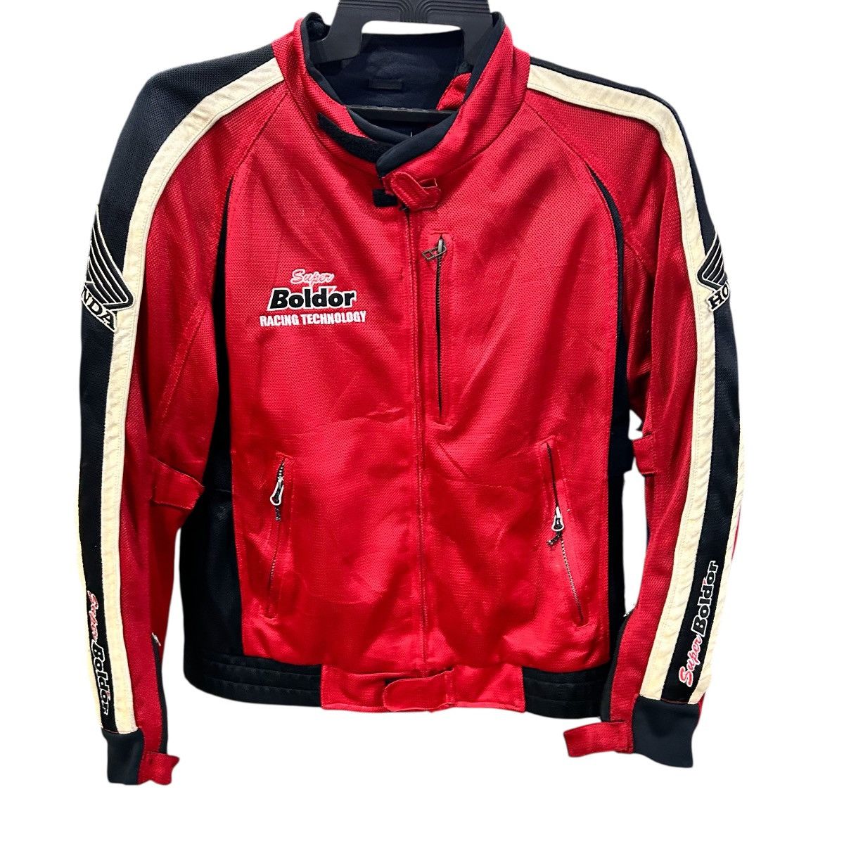 Honda Rare Honda Super Bold'or Racing Technology Biker Suit Jacket Size US M / EU 48-50 / 2 - 2 Thumbnail
