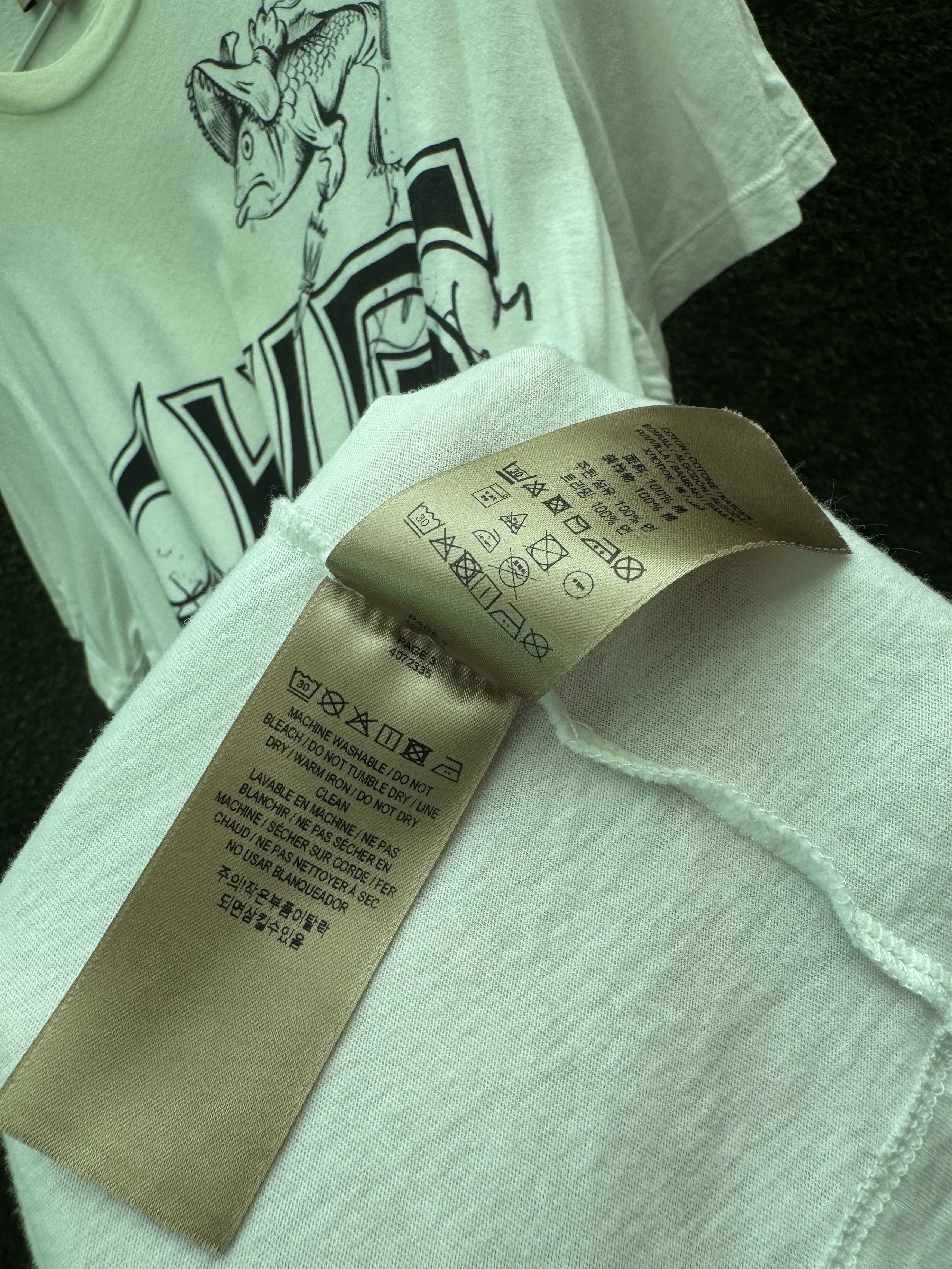 Burberry Fish & Chips Tee Size US M / EU 48-50 / 2 - 5 Thumbnail