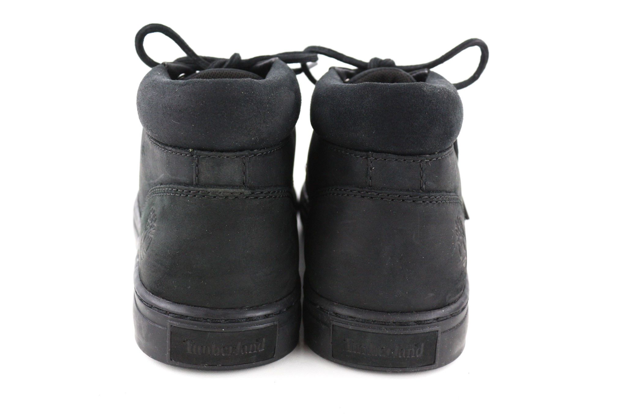 Timberland A1JUY UK8 Black Sensorflex Leather Logo Boots 79973 Size US 8.5 / EU 41-42 - 7 Thumbnail