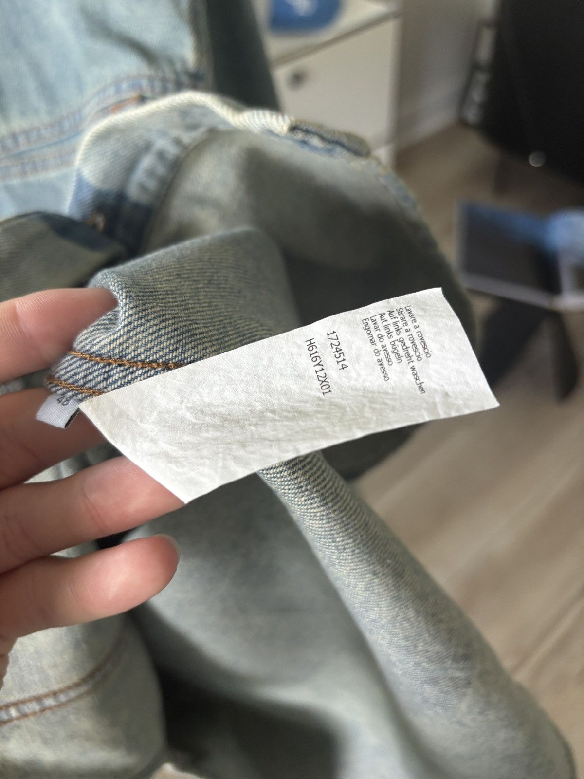 Loewe 🏄🏼‍♂️ LOEWE BLUE DENIM SURF WAVE SHIRT Size US XL / EU 56 / 4 - 15 Thumbnail