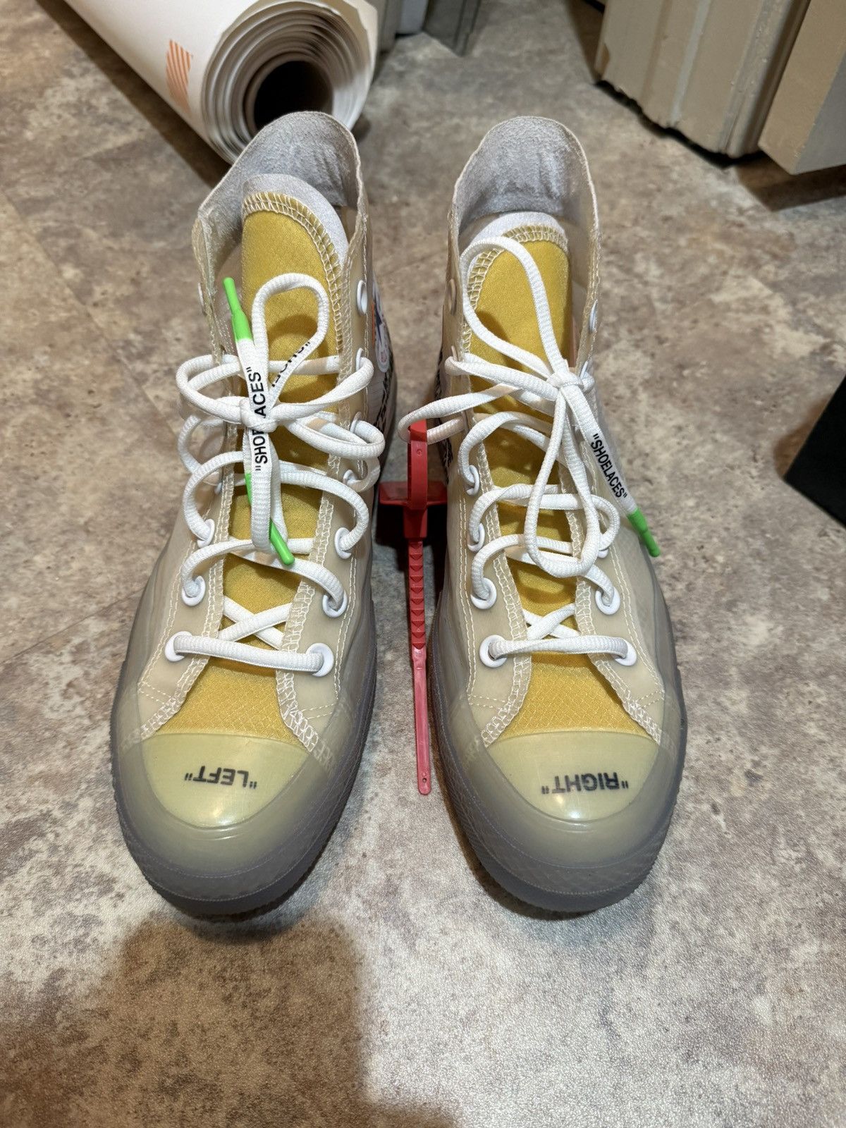 Converse × Nike × Off-White Off White X Chuck 70 The ten Size US 6 / EU 39 - 3 Thumbnail