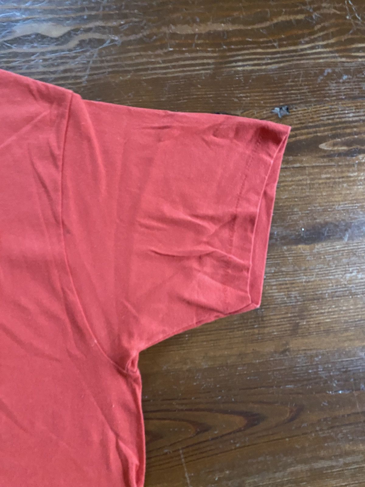 Anvil Vintage 80’s Red Hot Schnapps Puffy Paint Single Stitch Tee Size US L / EU 52-54 / 3 - 3 Thumbnail
