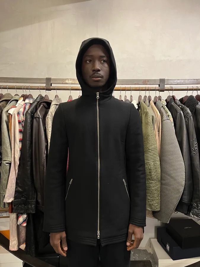 Dries Van Noten Dries Van Noten Black Quilted Hooded Jacket Size US M / EU 48-50 / 2 - 2 Thumbnail