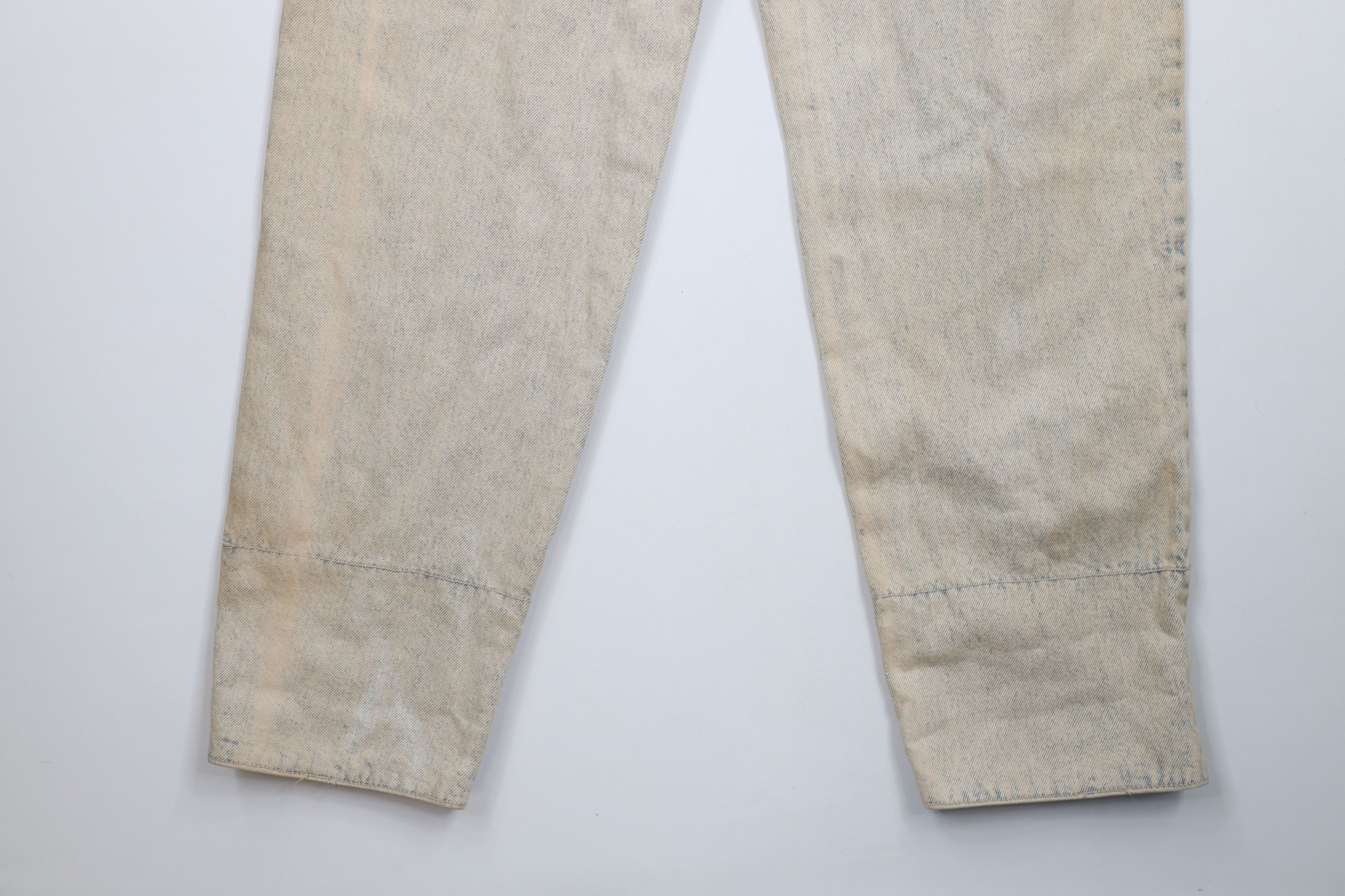 Vintage Deadstock Vintage 90s Streetwear Wash Flip Cuff Denim Jeans Size US 30 / EU 46 - 15 Thumbnail