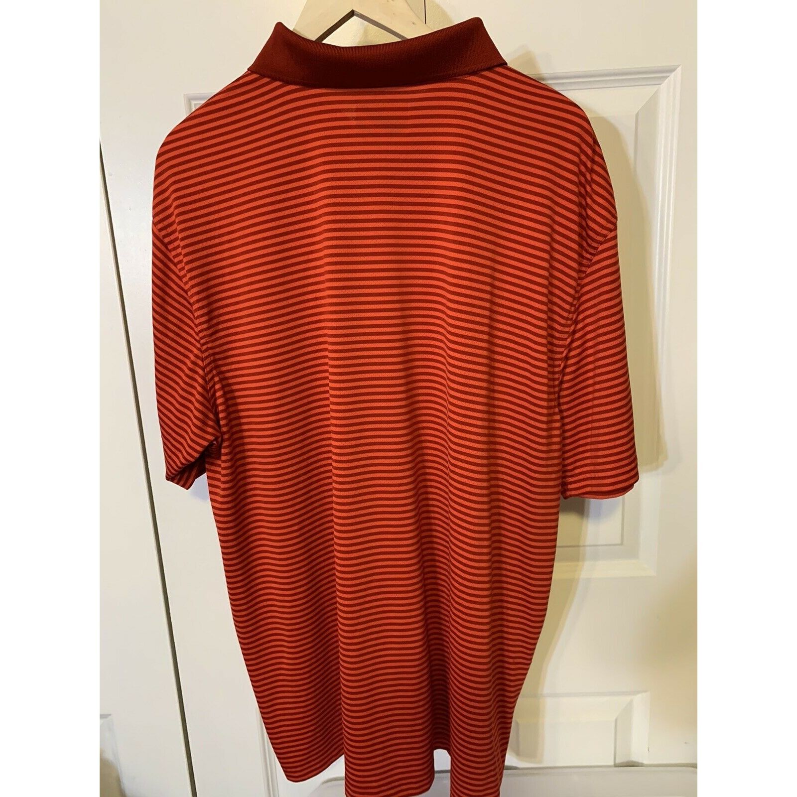 PGA Tour PGA Tour Airflux Mens Sz XXL Orange Red GOLF POLO SHIRT Size US XXL / EU 58 / 5 - 8 Thumbnail