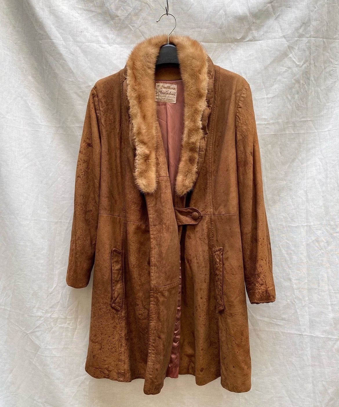 Other ☆ Vintage 1960's Penny Lane Leather 🥞 Size XL / US 12-14 / IT 48-50 - 1 Thumbnail
