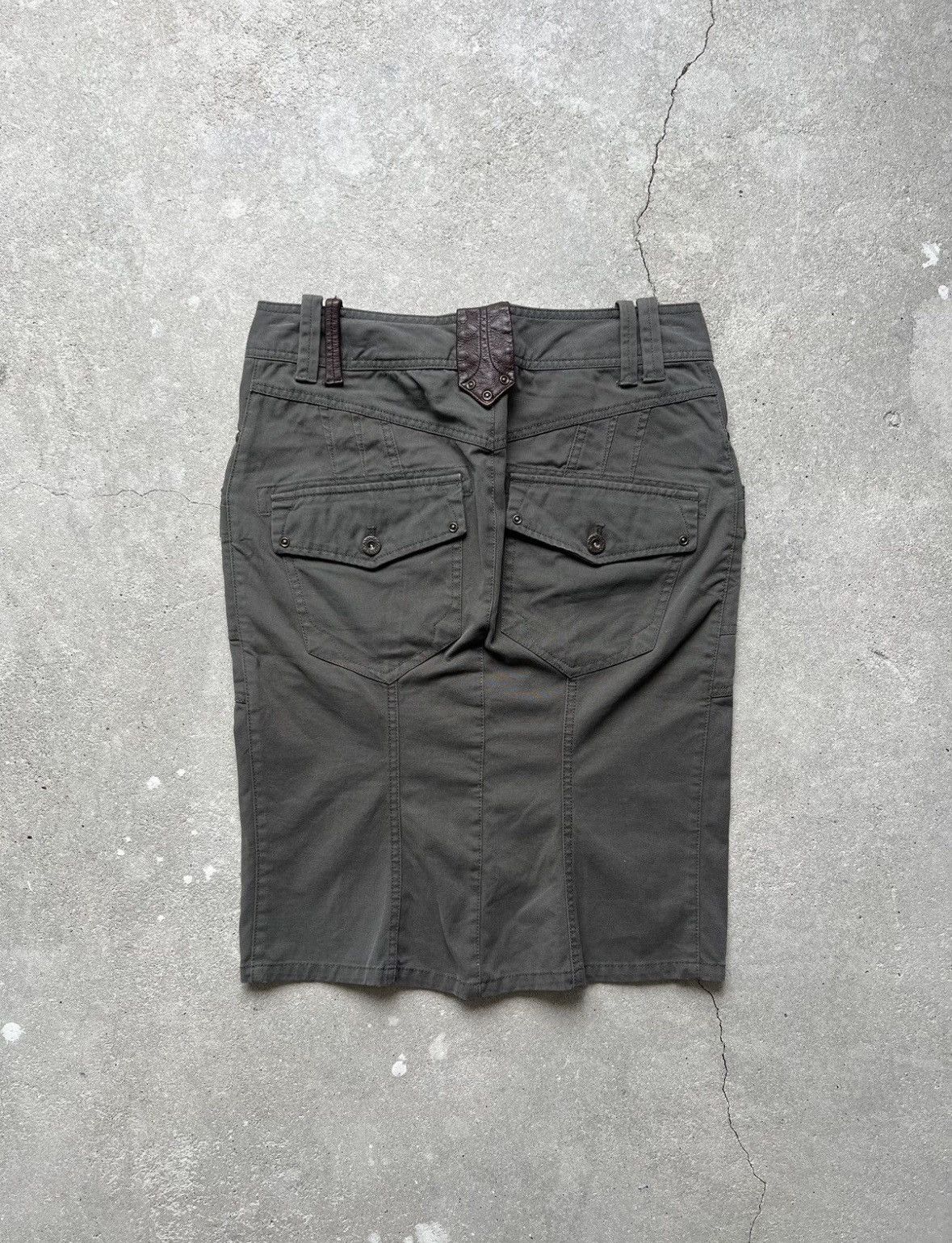 Diesel Vintage Diesel Cargo Skirt Size 27" / US 4 / IT 40 - 7 Thumbnail