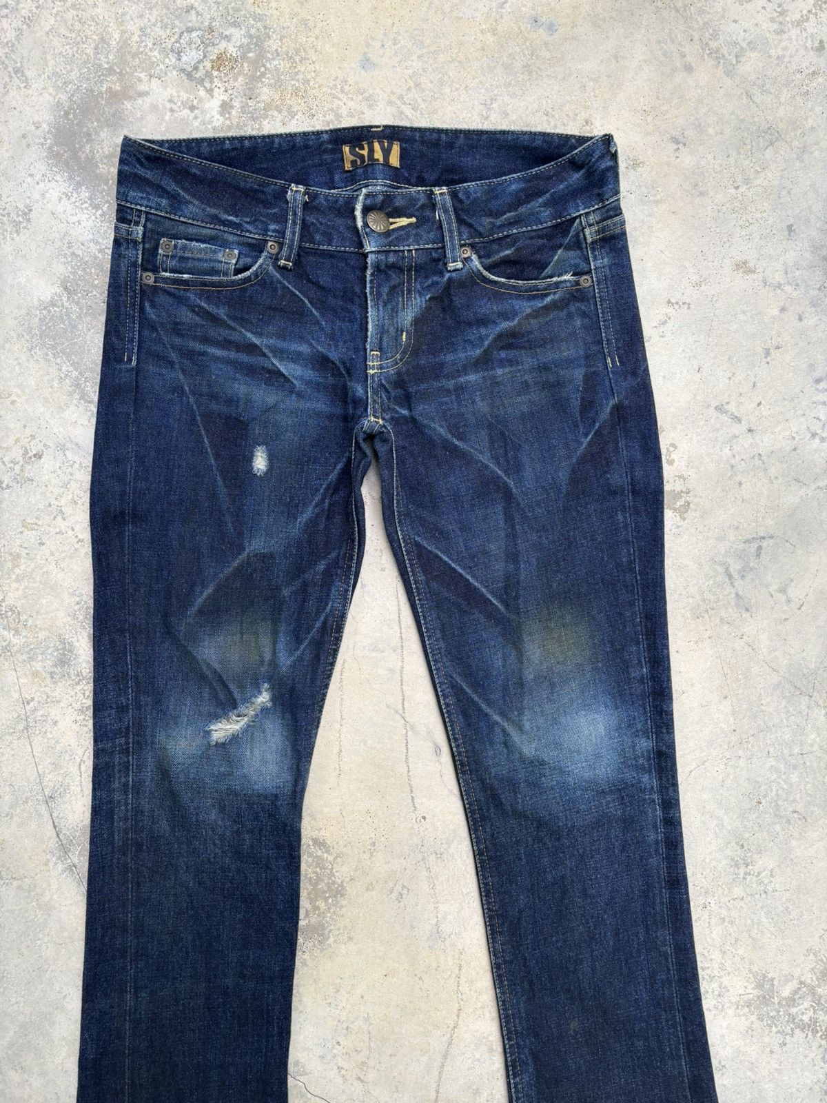 SLY Flare Jeans SLY Japanese Bootcut Claw Mark Flared Jeans Size 30" / US 8 / IT 44 - 4 Thumbnail