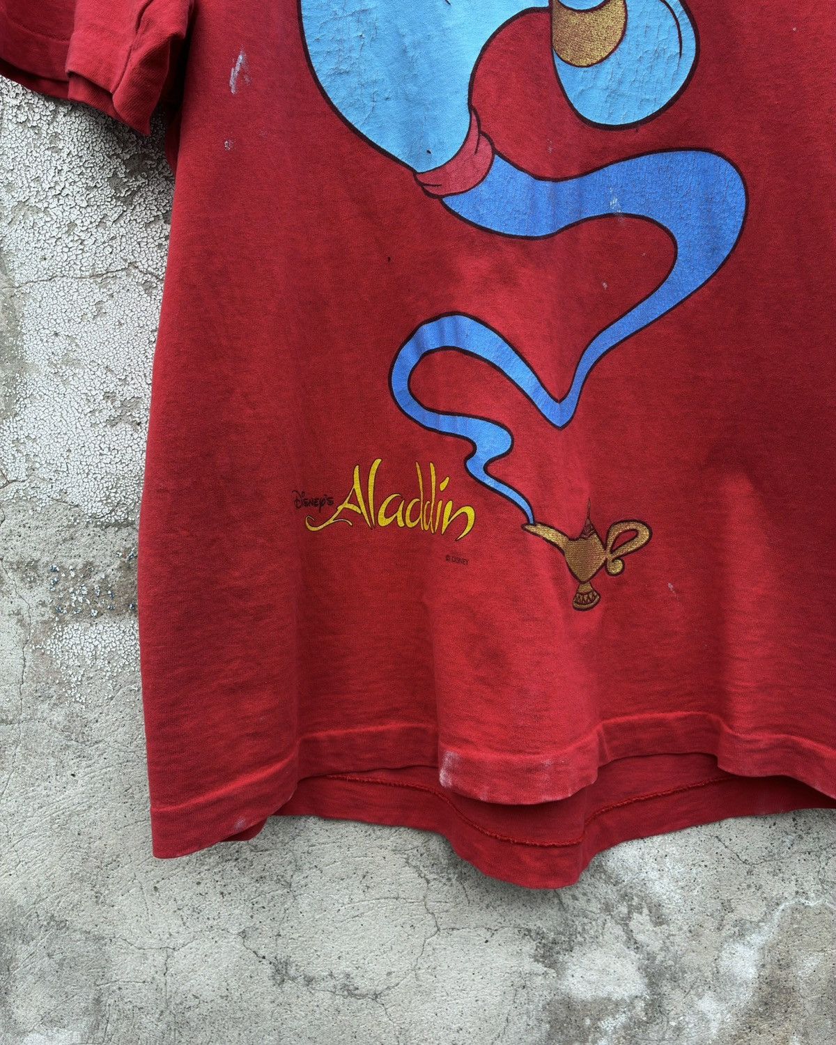 Disney Vintage 90’s Disney Aladdin Movie Promo Tee Size US L / EU 52-54 / 3 - 3 Thumbnail