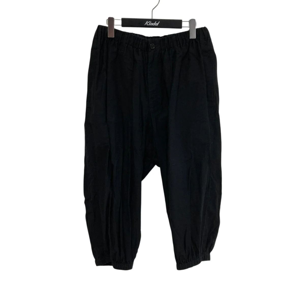 Yohji Yamamoto BLACK Scandal Yohji Yamamoto/ twill gather easy pants Size US 31 - 1 Thumbnail