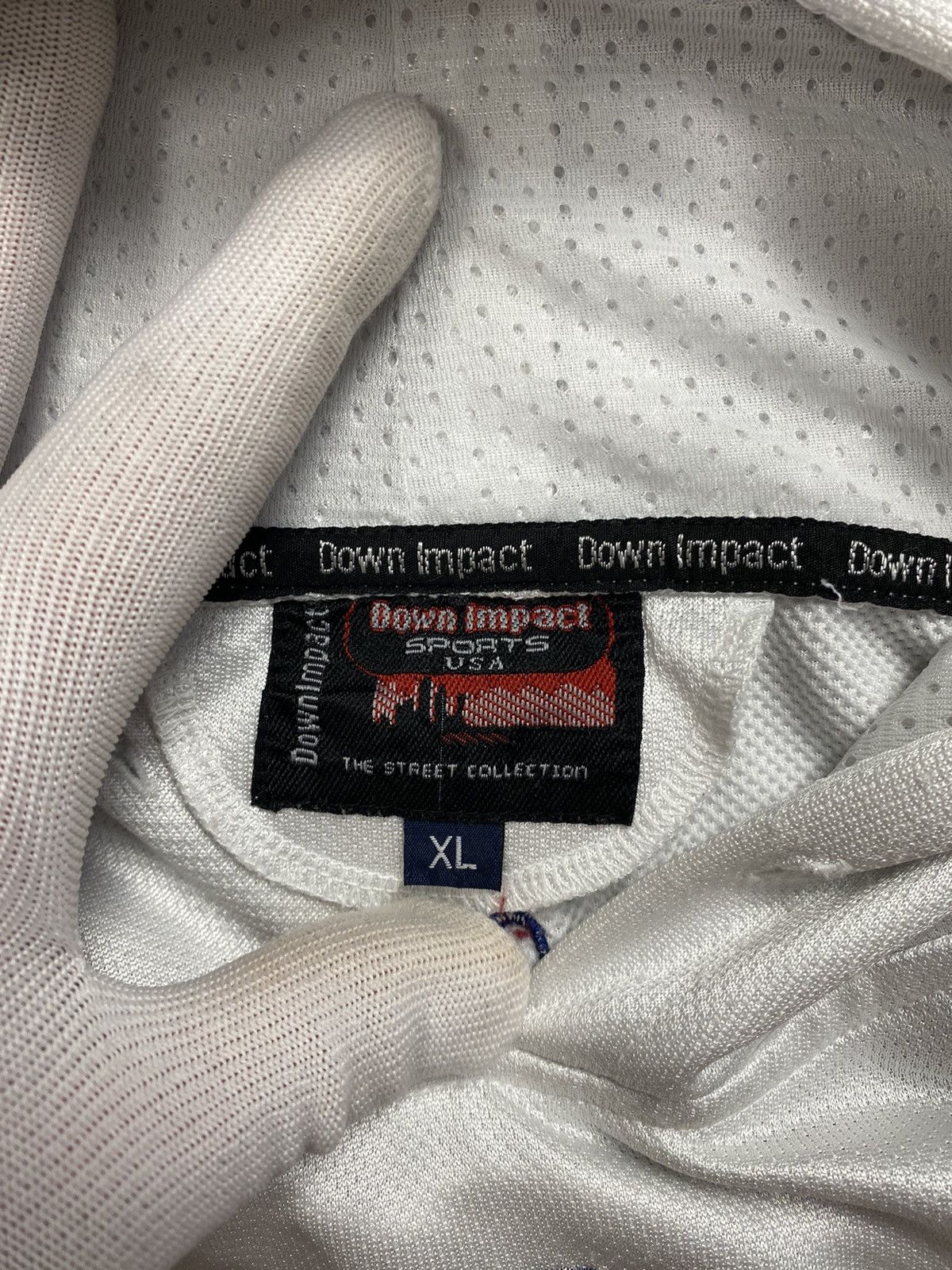 Japanese Brand × Vintage Vintage Down Impact #08 Y2K Drill Style Sleeveless Size US XL / EU 56 / 4 - 13 Thumbnail