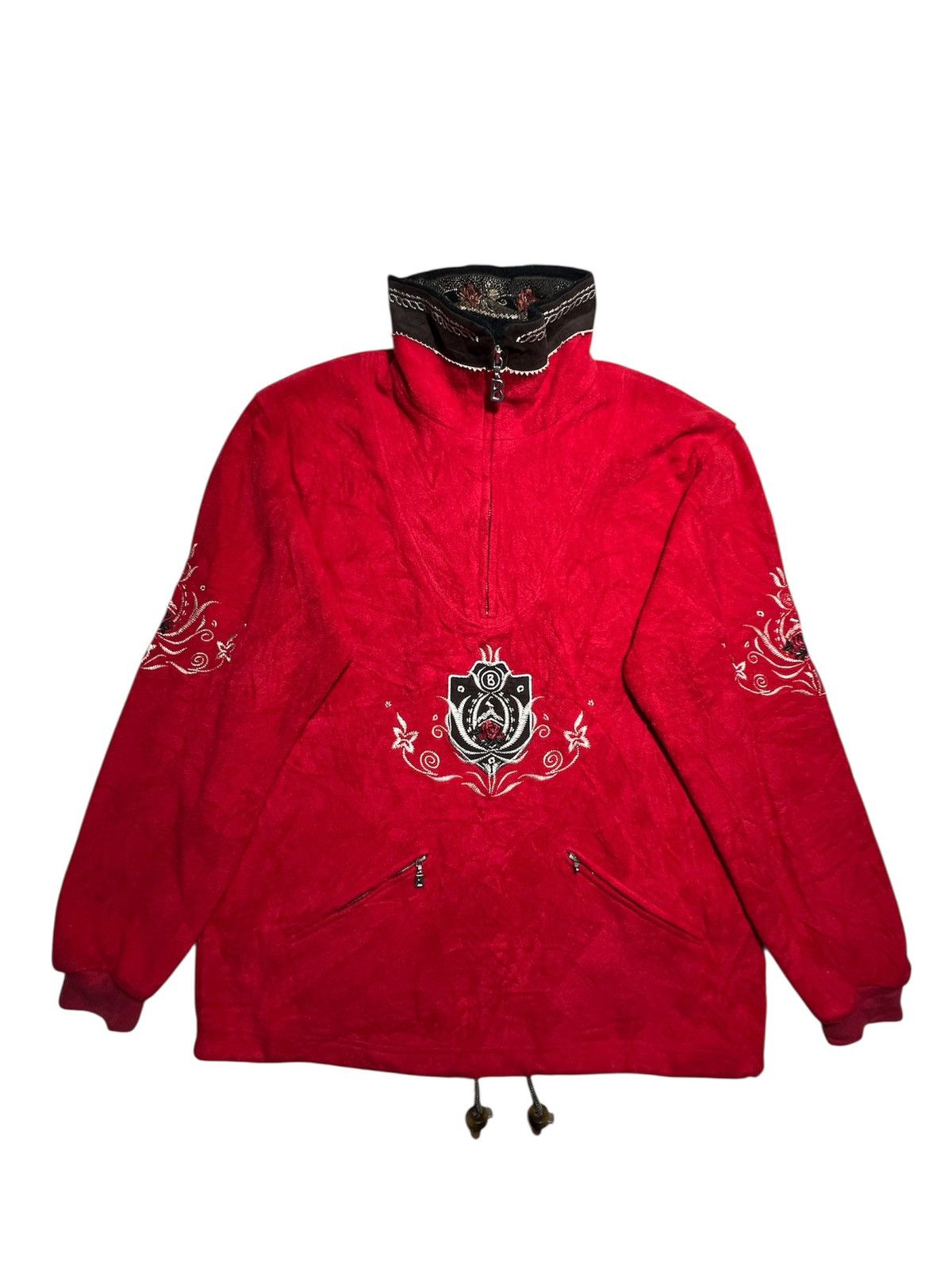 Bogner vintage Bogner Fleece Jacket Anorak Pullover Size M / US 6-8 / IT 42-44 - 1 Thumbnail
