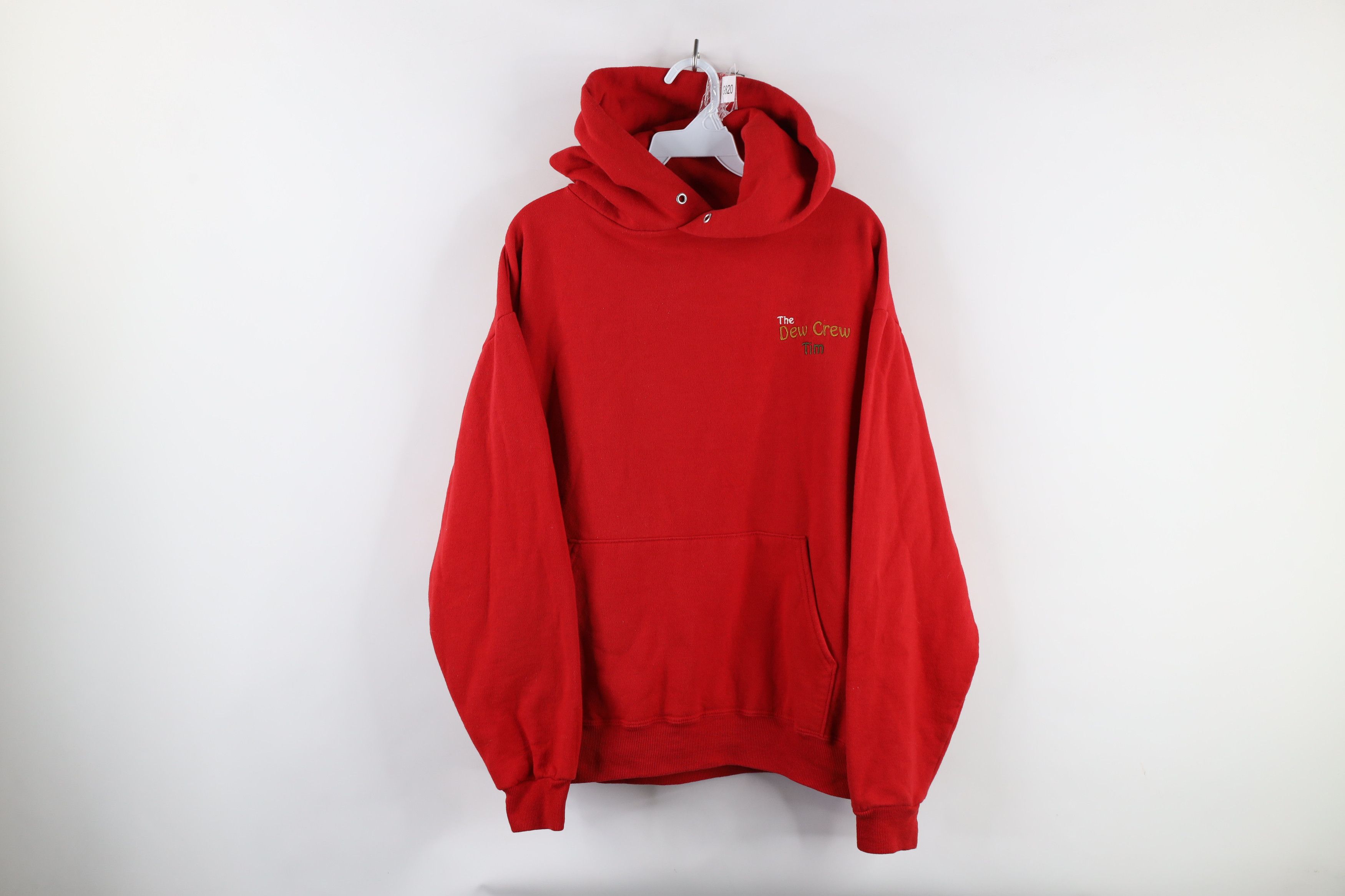Vintage Vintage Y2K 2003 Dew Drop Inn Hunting Racing Hoodie Red Size US L / EU 52-54 / 3 - 1 Thumbnail