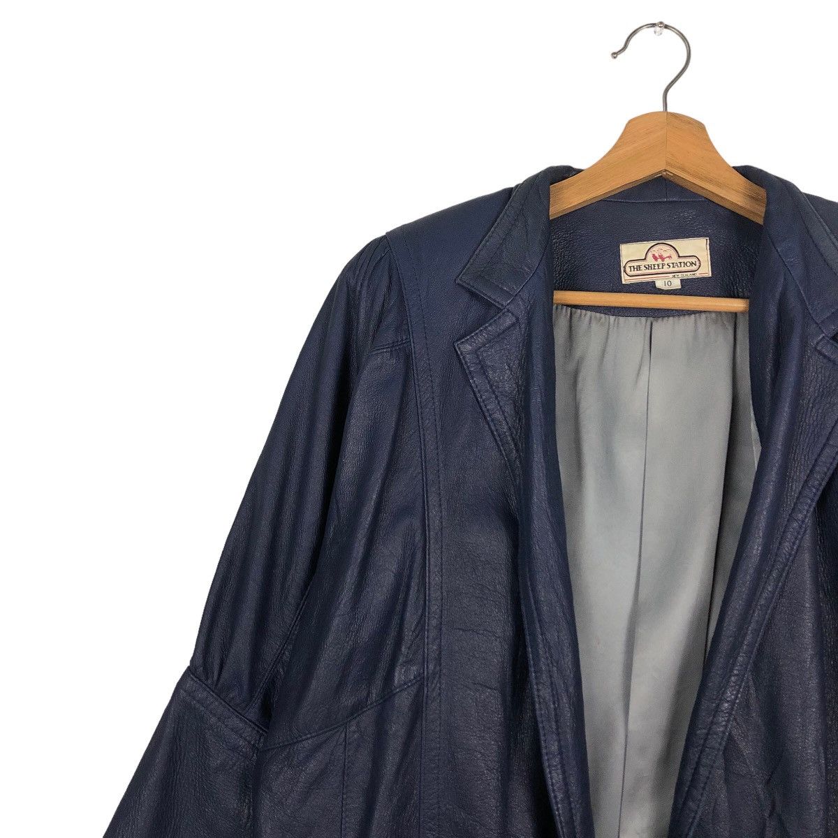 Genuine Leather Vintage The Sheep Station New Zealand Lambskin Issey Miyake Size US M / EU 48-50 / 2 - 7 Thumbnail
