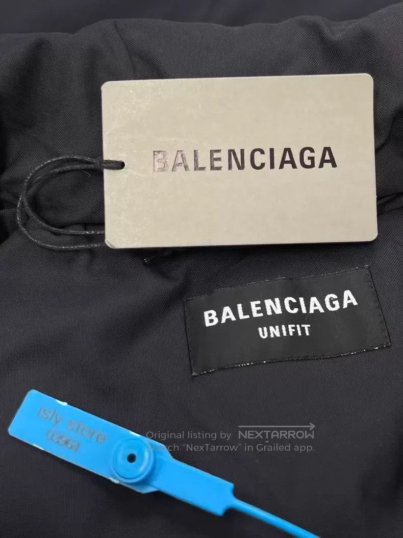 Balenciaga Balenciaga Solid Color Logo Printed Zipper Opening Vest Size US XXS / EU 40 - 5 Thumbnail