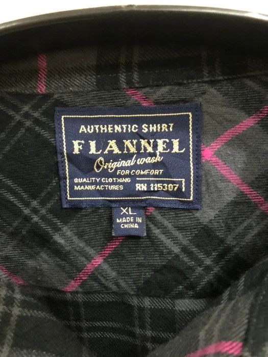 Flannel Japanese Brand Uniqlo Plaid Tartan Flannel Shirt 👕 Size US XL / EU 56 / 4 - 5 Thumbnail