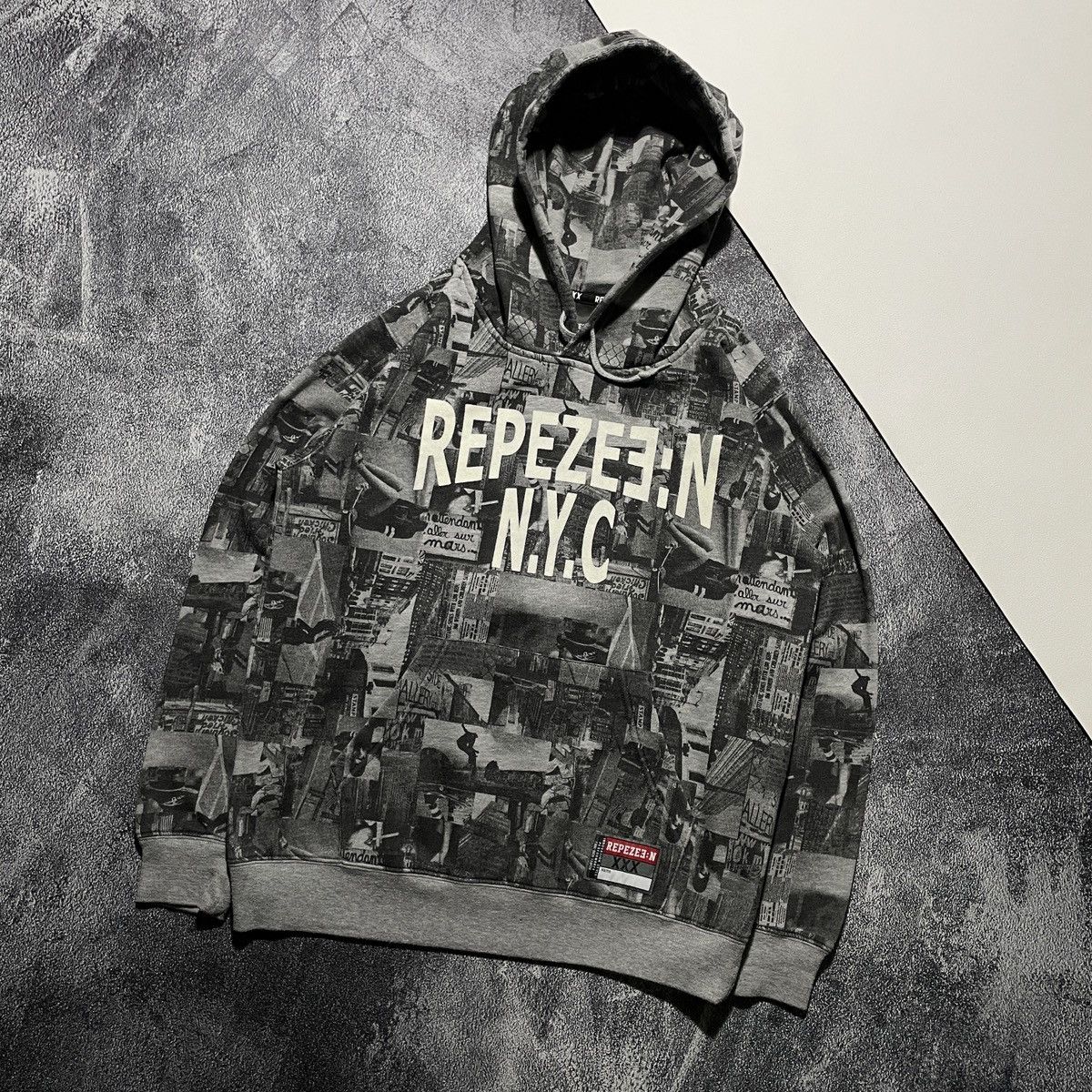 Japanese Brand × Vintage Repezee:n Hoodies Pattern Cities Size US M / EU 48-50 / 2 - 2 Thumbnail