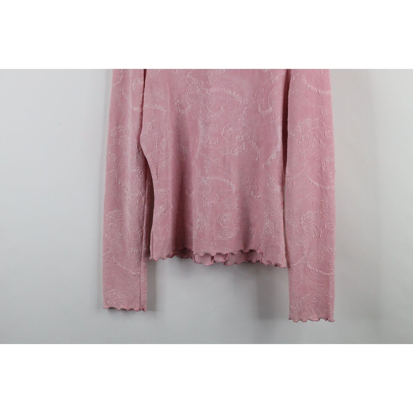 Vintage Vintage 90s Babydoll Bella Fairy Ruffled Cardigan Sweater Size XL / US 12-14 / IT 48-50 - 12 Thumbnail