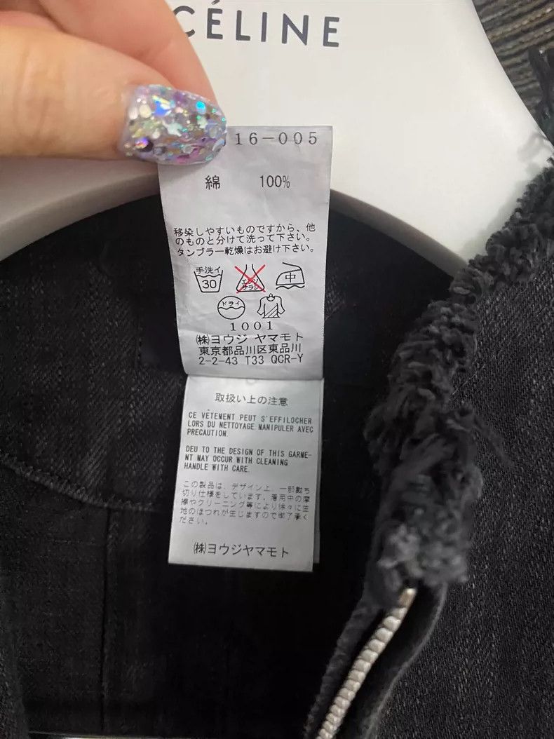 Y's Y's Denim Jacket Size XS / US 0-2 / IT 36-38 - 3 Thumbnail