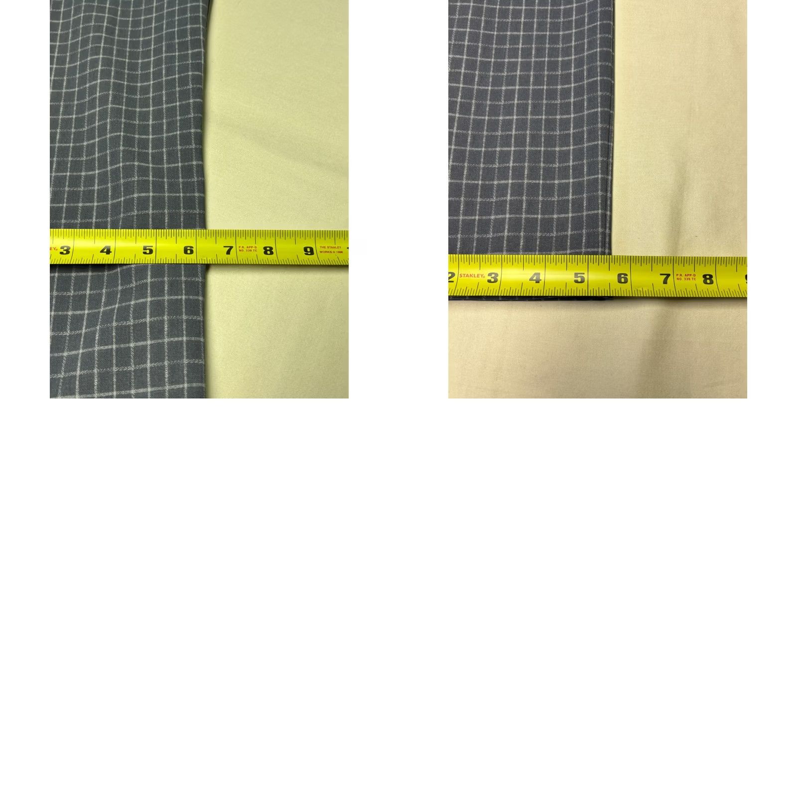 Theory Theory CL Slim Pant B Precision Grid Blue Check Trousers Womens Size 0 W26 L25 Size 25" / US 0 / IT 36 - 9 Thumbnail