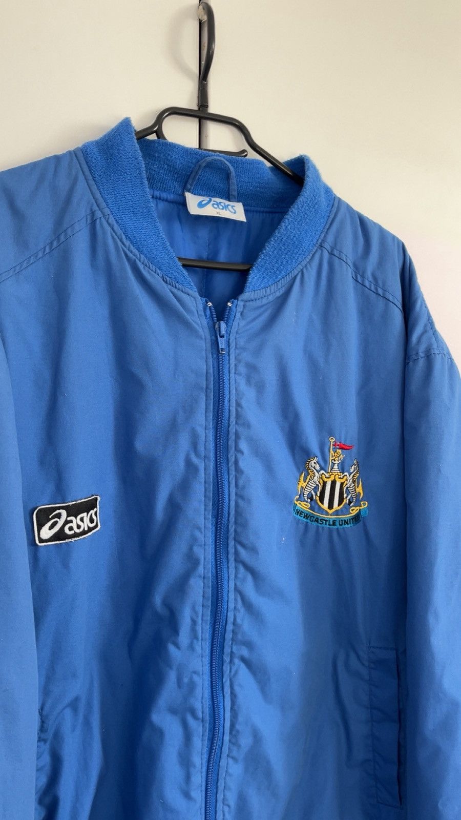 Asics Archival 1993-95 Newcastle United x Asics Jacket Made in UK Size US XL / EU 56 / 4 - 6 Thumbnail