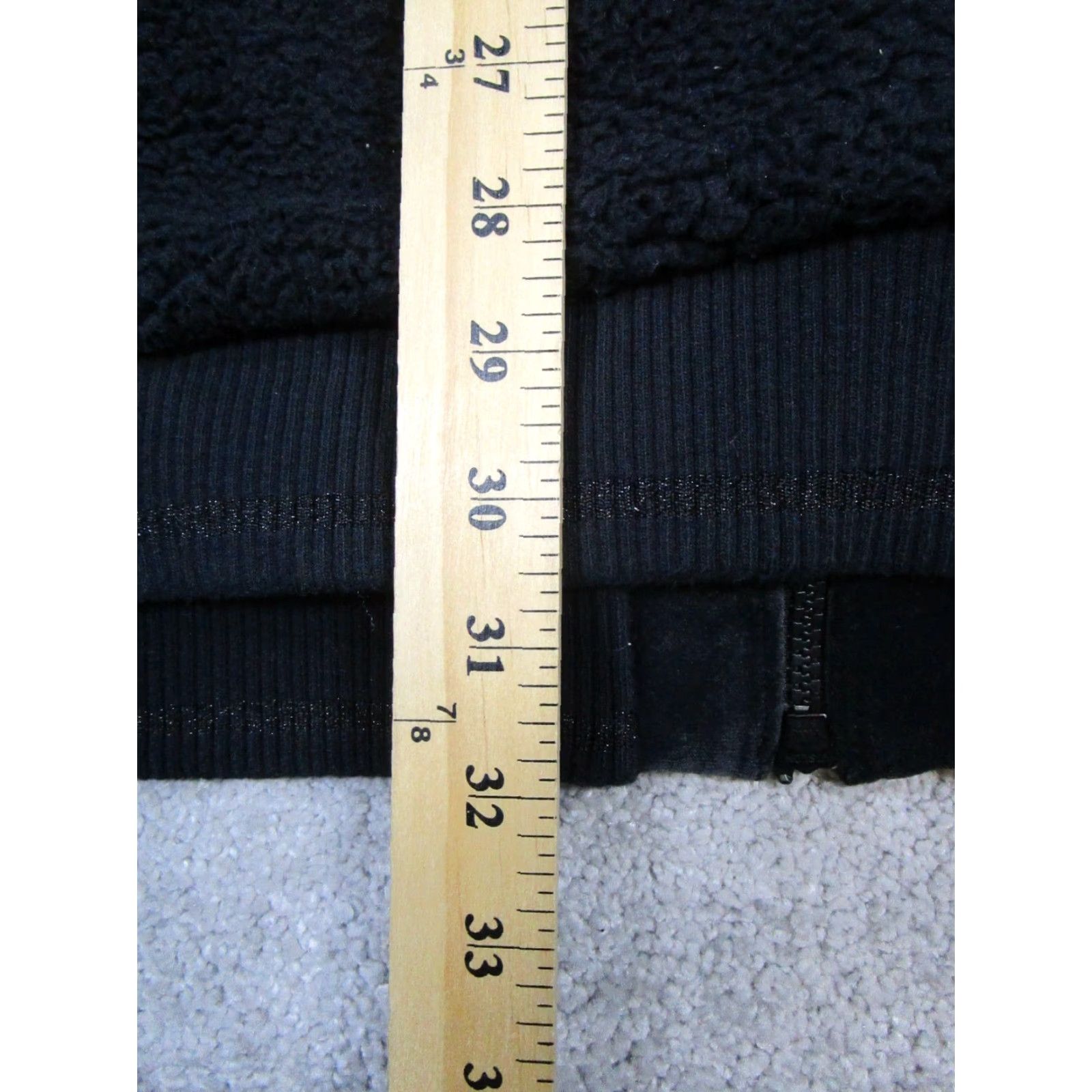 Athleta Athleta Jacket Womens Medium Black Fleece Size M / US 6-8 / IT 42-44 - 8 Thumbnail