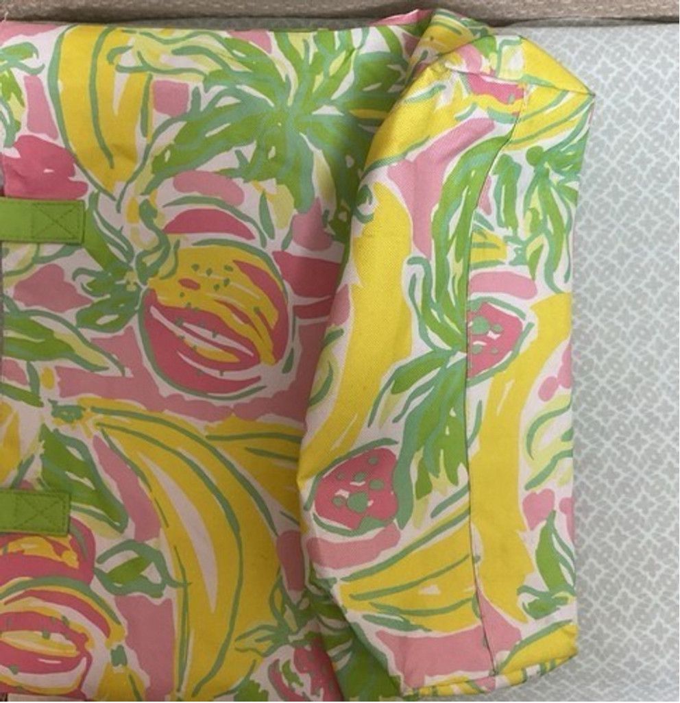 Lilly Pulitzer Lilly Pulitzer for Estee Lauder Women Size L Tote Beach Bag Size ONE SIZE - 5 Thumbnail