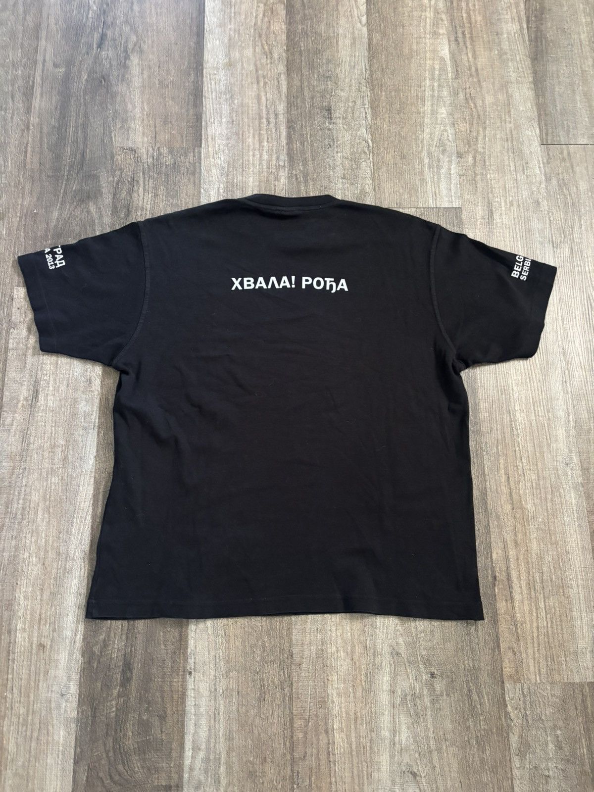 Vintage November Man Spellout Logo Tee Shirt Size US L / EU 52-54 / 3 - 3 Thumbnail