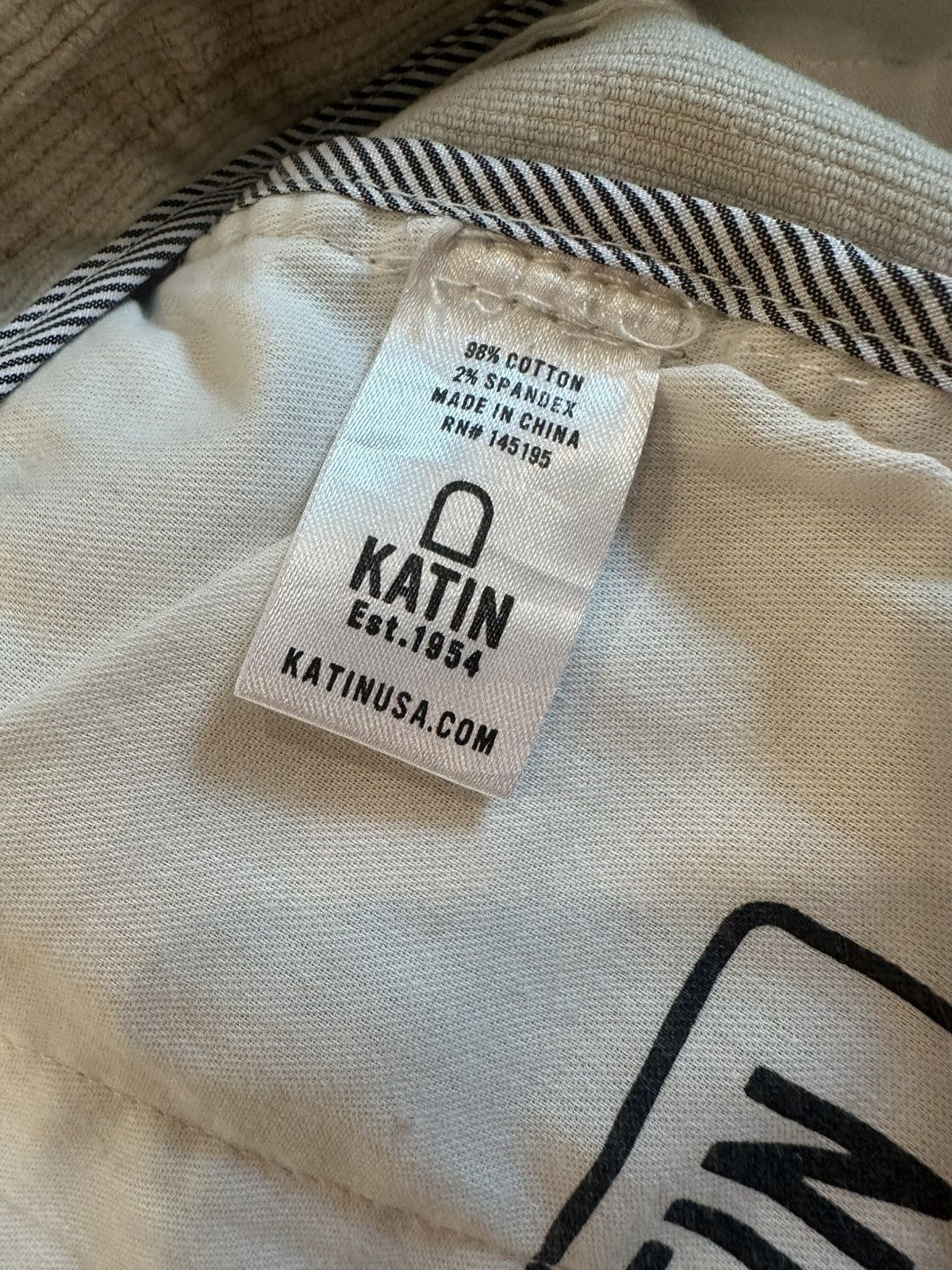 Katin Katin Corduroy Slim Fit Khaki Pants 34x31 Size US 34 / EU 50 - 10 Thumbnail