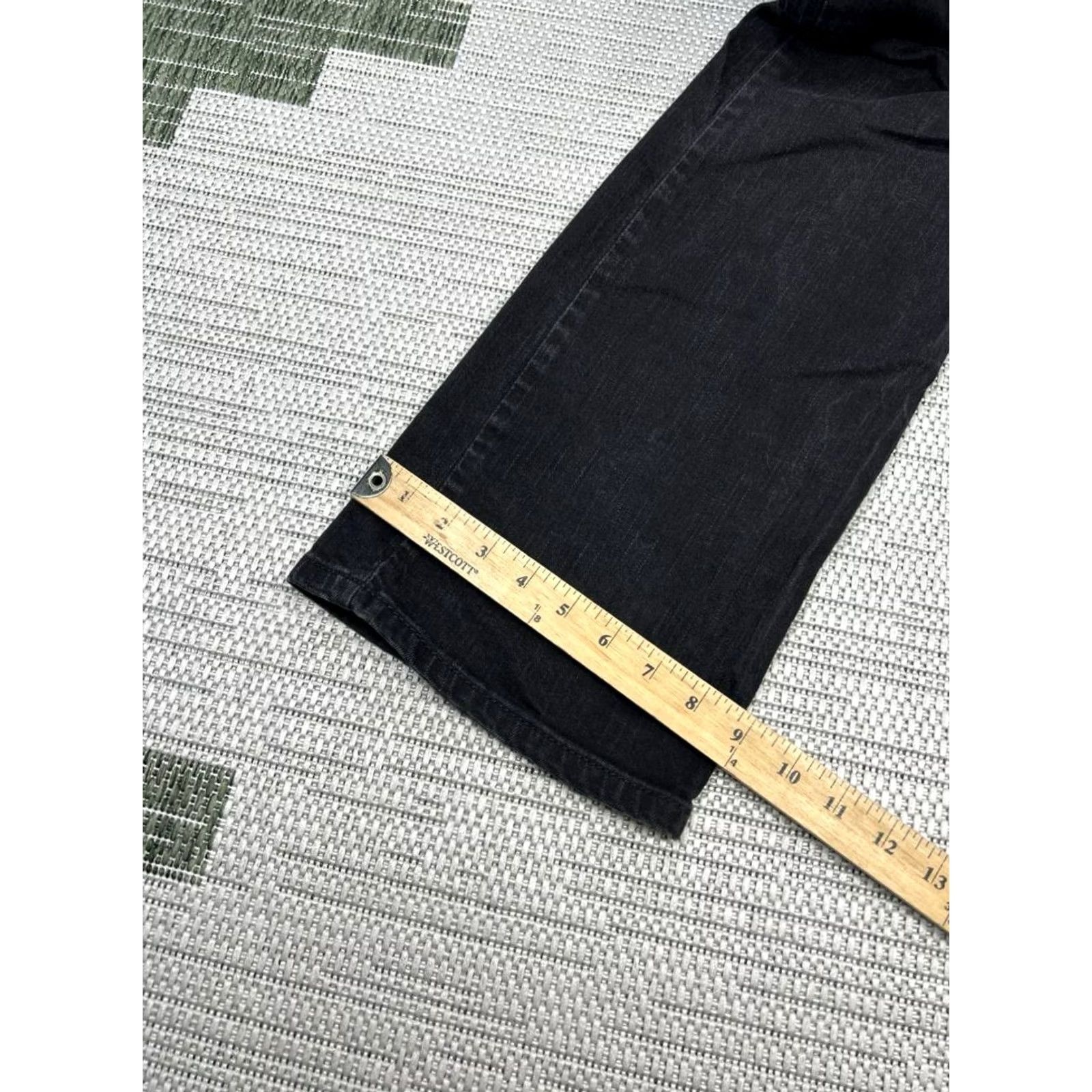 Levi's Levis 514 Jeans Mens 36 Black Denim Straight Fit 36x32 Jeans Mens Black Denim Straight 514 Size US 36 / EU 52 - 5 Thumbnail