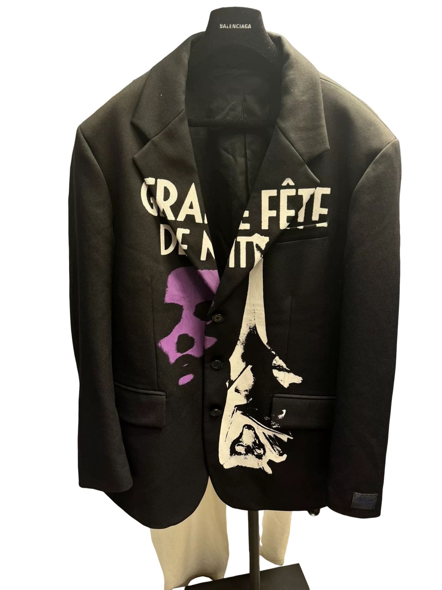 Raf Simons Raf Simons Graphic Print Blazer Size 38R Size 38R - 1 Thumbnail