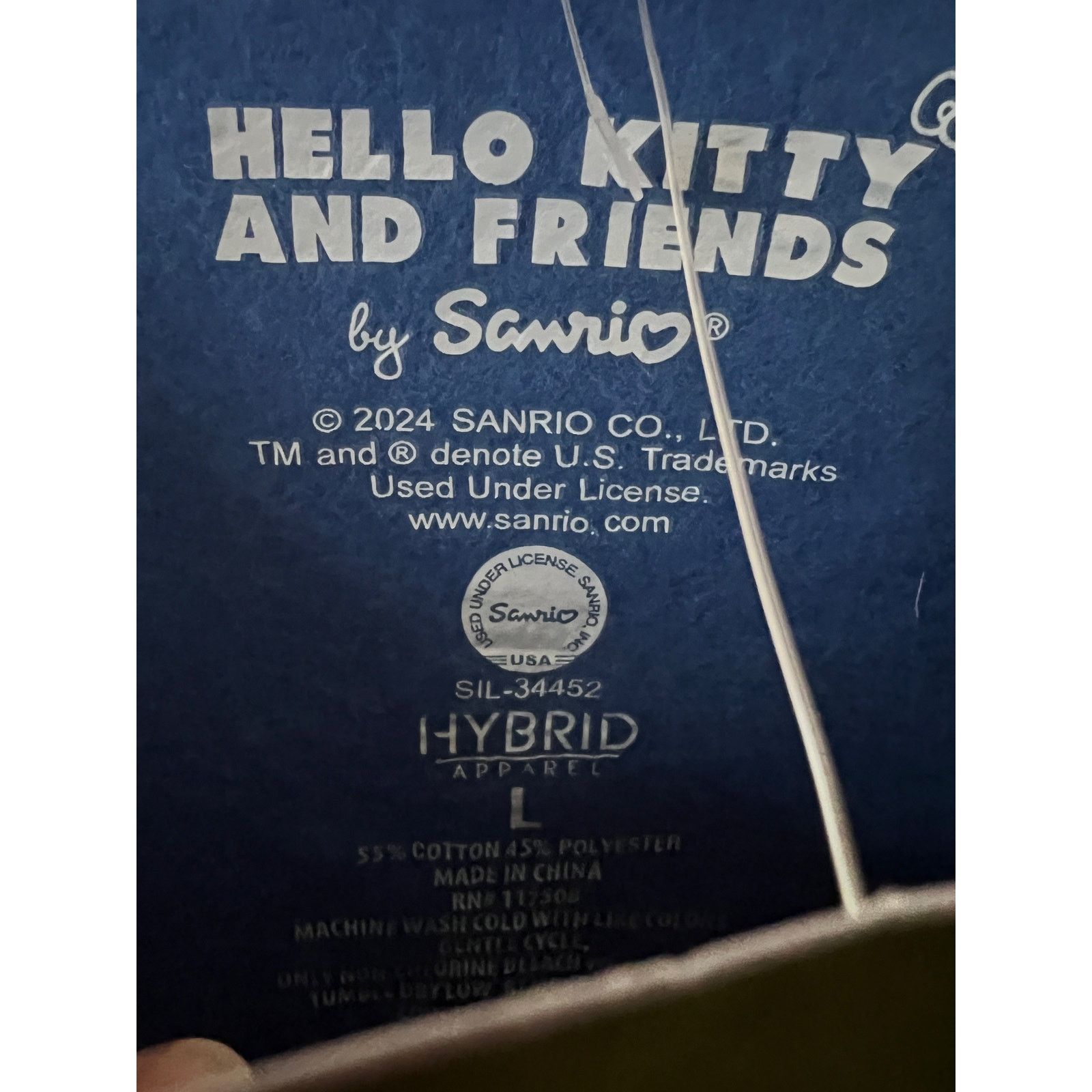 Vintage Hello Kitty and Friends Blue Graphic Pullover Sweatshirt L Size L / US 10 / IT 46 - 6 Thumbnail