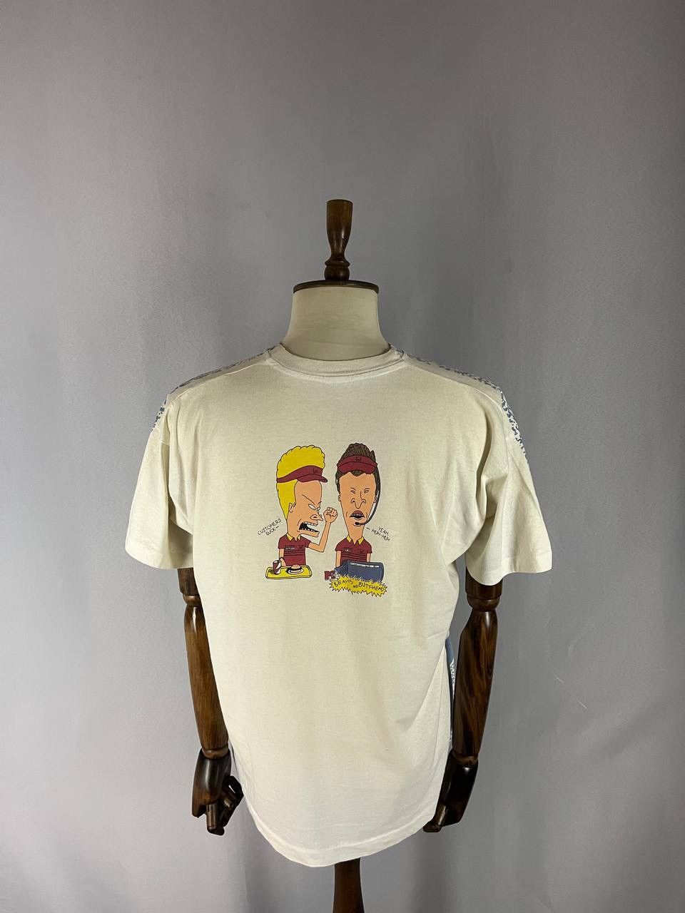 Vintage Beavis and Butt-Head MTV Tee T Shirt 1994 Vintage Rare Size US XL / EU 56 / 4 - 8 Thumbnail