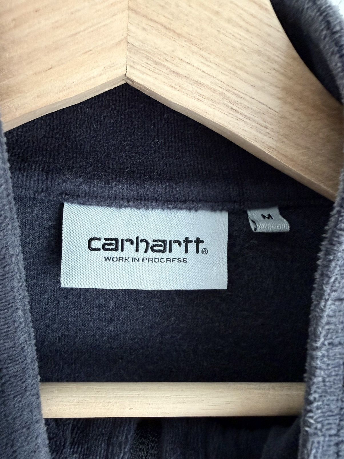 Carhartt Wip Carhartt WIP Navy Blue Quarter Zip Velour Size US M / EU 48-50 / 2 - 3 Thumbnail