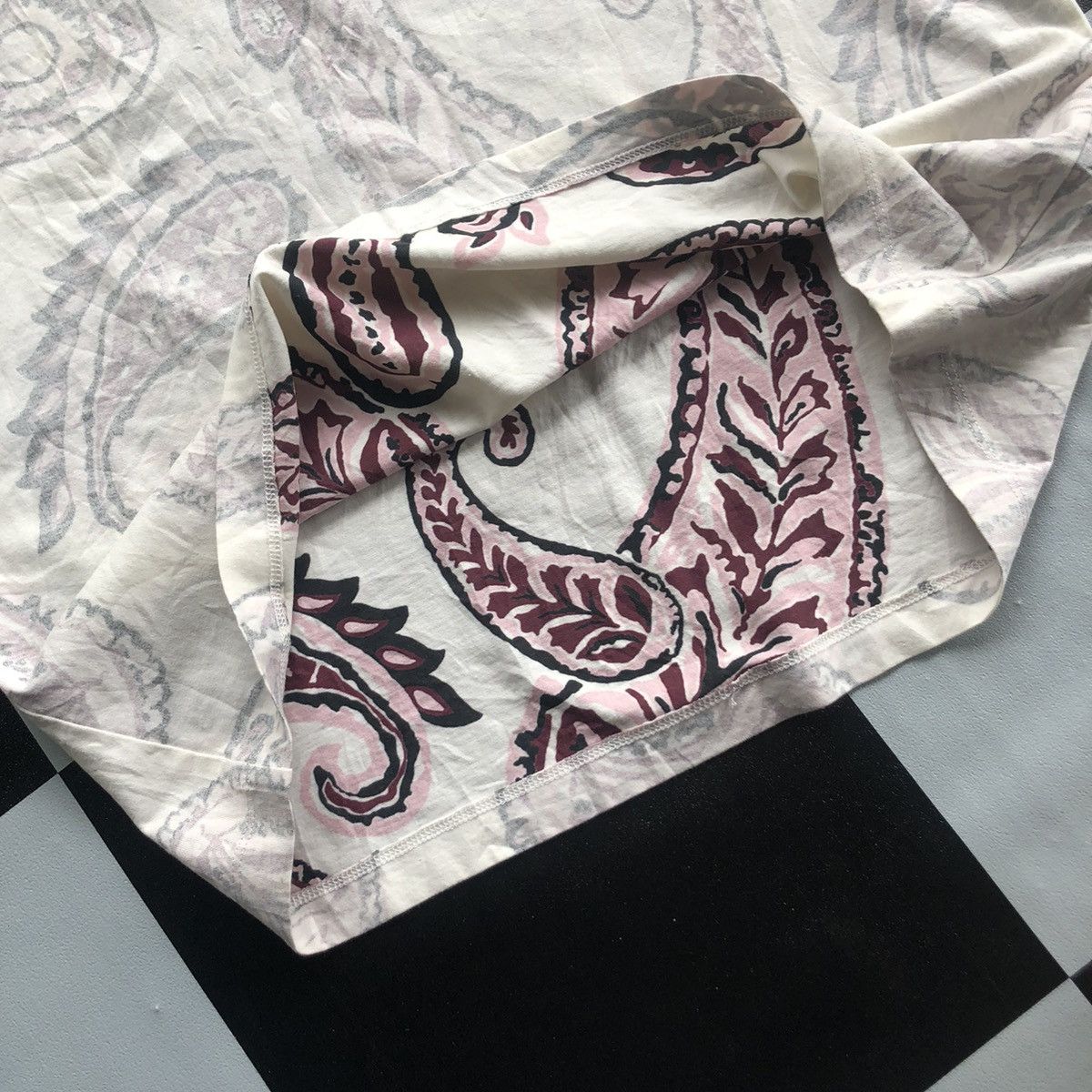 Acne Studios Acne Studios Paisley Tee Shirt Size US XS / EU 42 / 0 - 4 Thumbnail