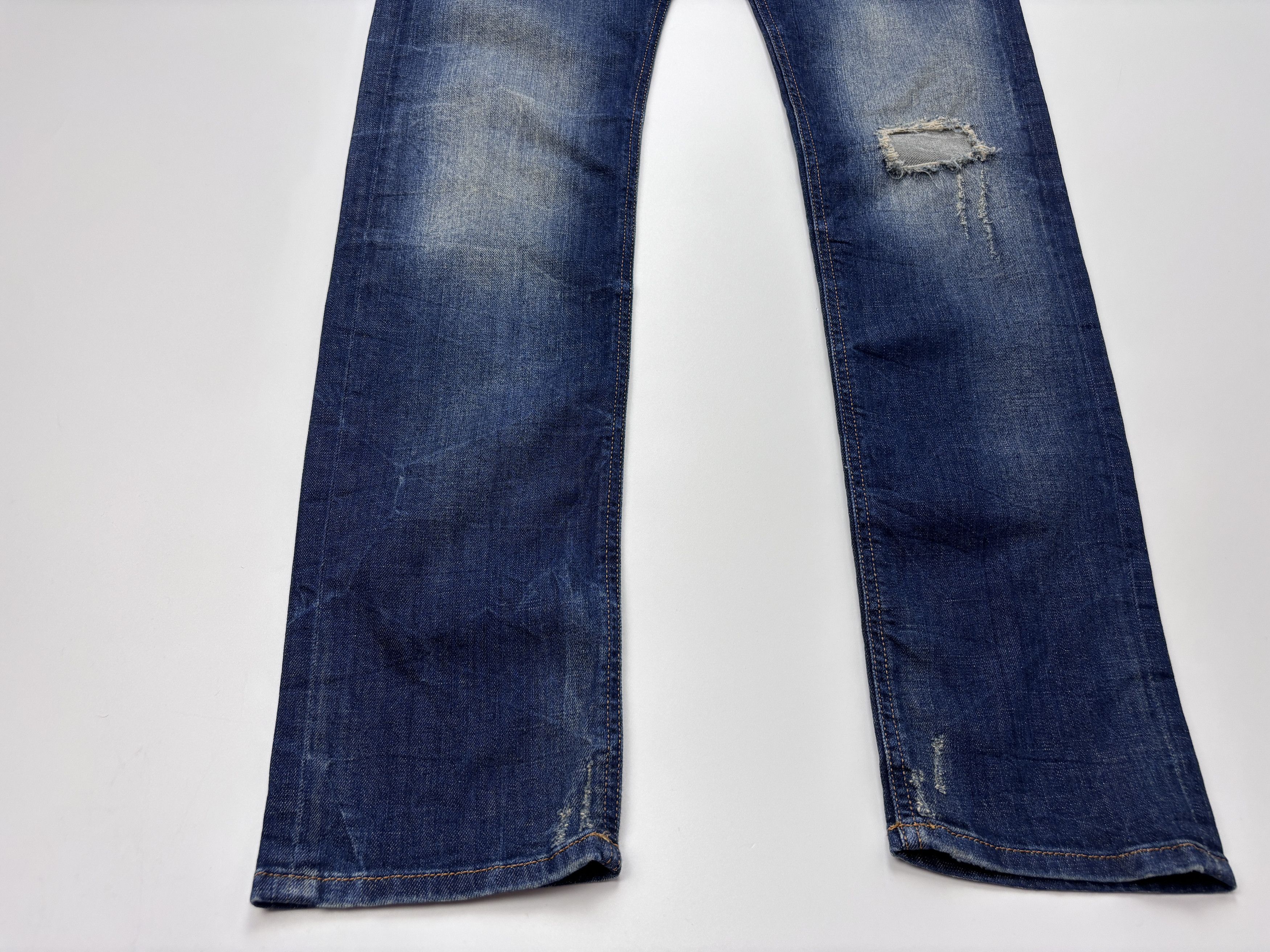 Diesel Diesel Belther Jeans Regular Slim Tapered Stretch 29x32 Size US 29 - 3 Thumbnail