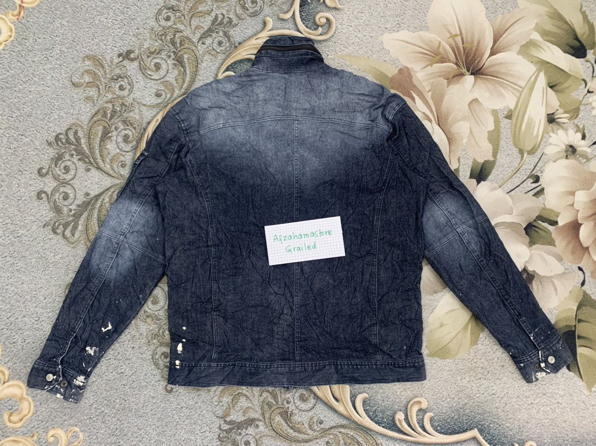 Japanese Brand Z-Dragon Hybrid Jacket With Splash Painted Size US L / EU 52-54 / 3 - 2 Thumbnail